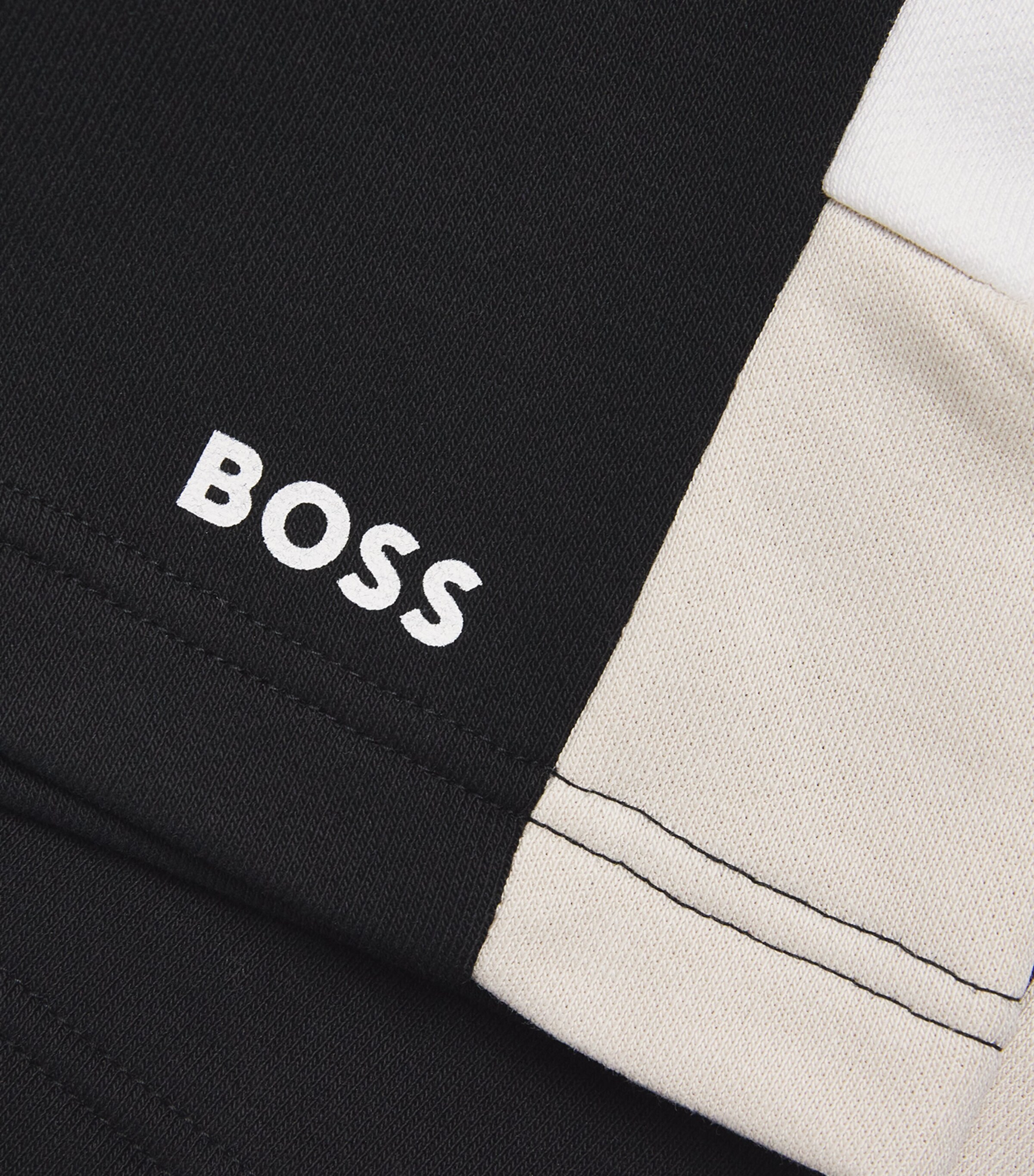 BOSS Kidswear Colour-Block Bermuda Shorts (4-16 Years) Black Image 3