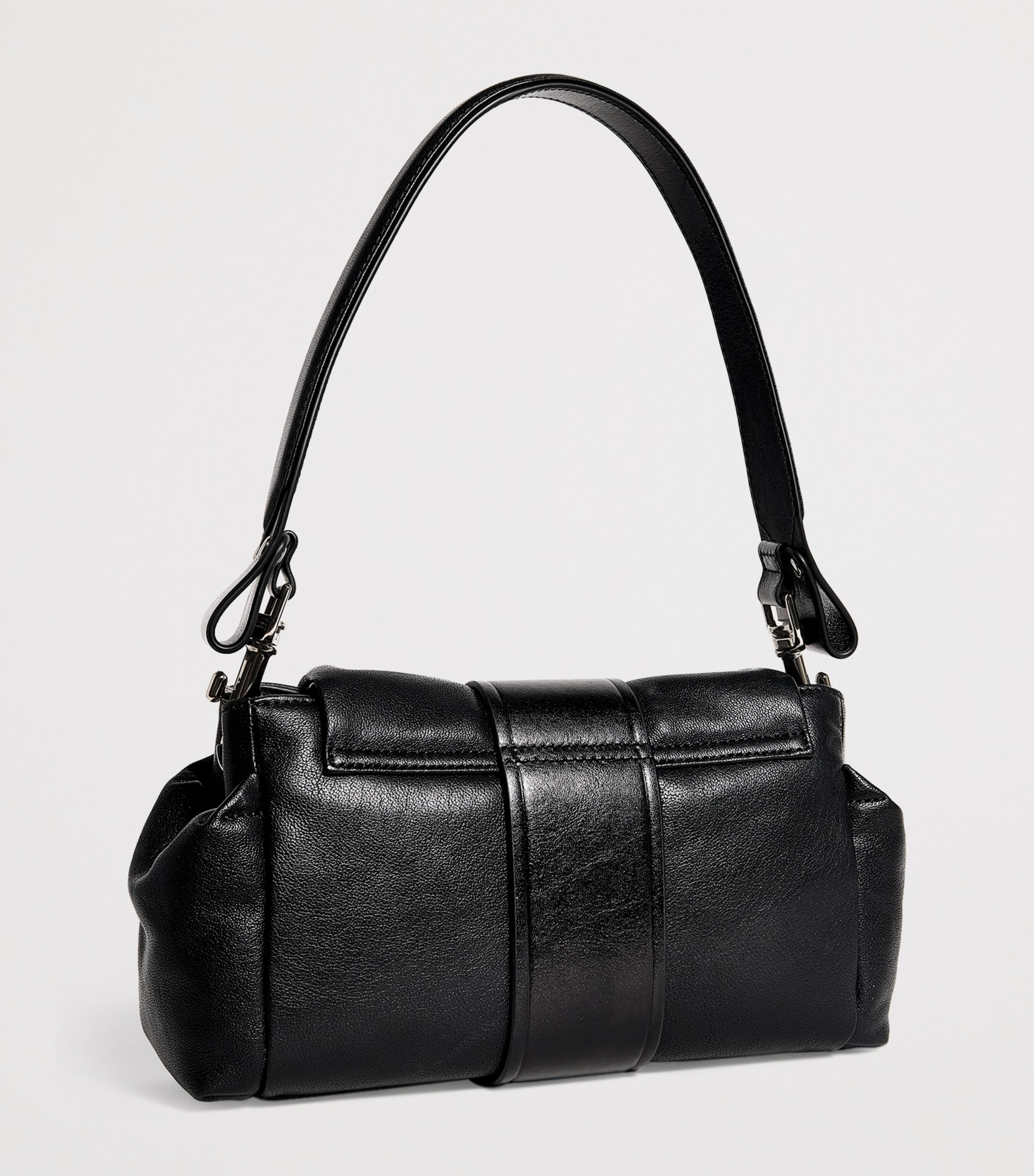 Vivienne Westwood バッグ Vivienne Westwood Black Leather Hazel Treasure Top-Handle Bag