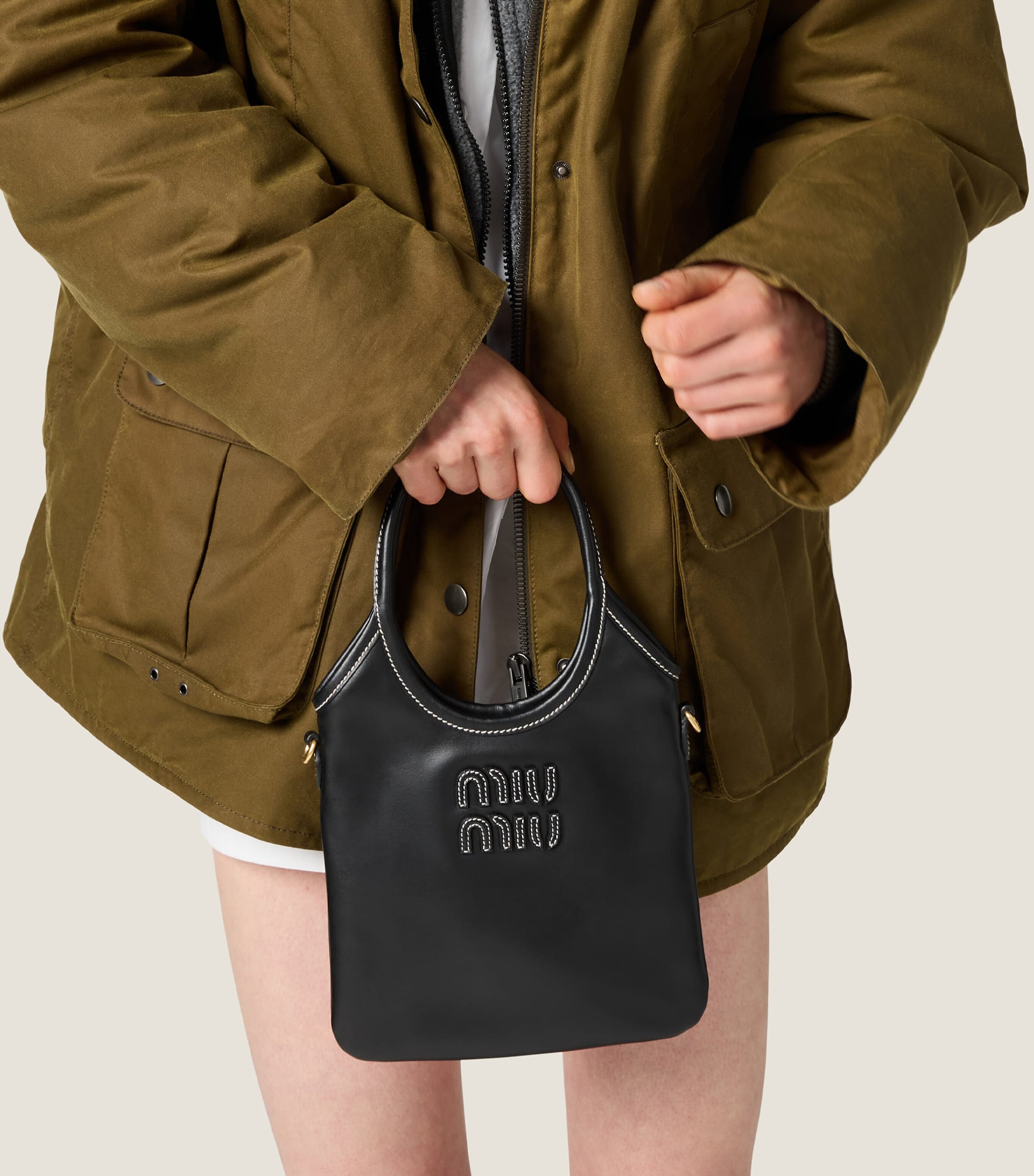 Calf Leather Ivy Tote Bag F0002 Image 4