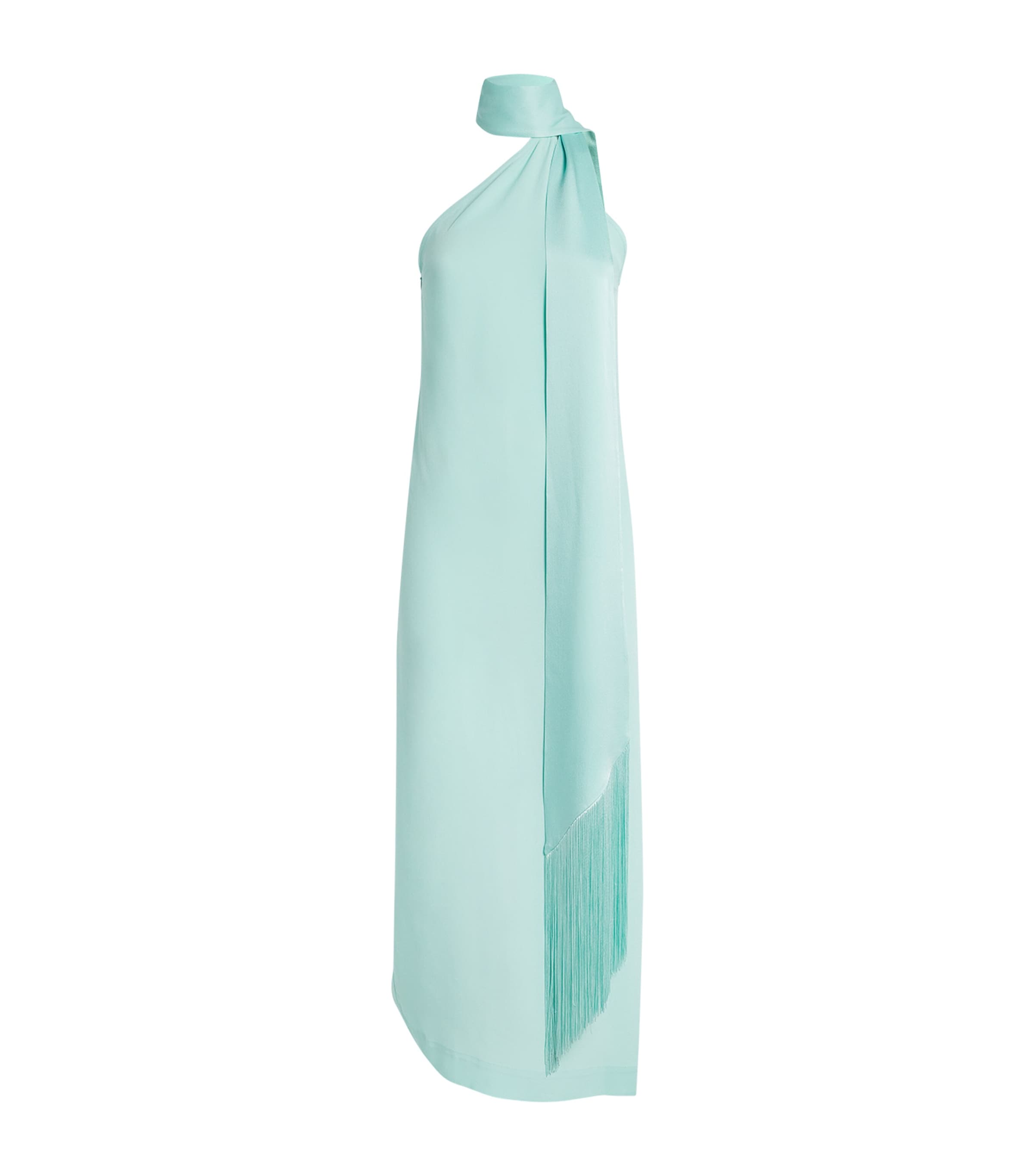 Shop Taller Marmo Fringe-trim Kempner Maxi Dress