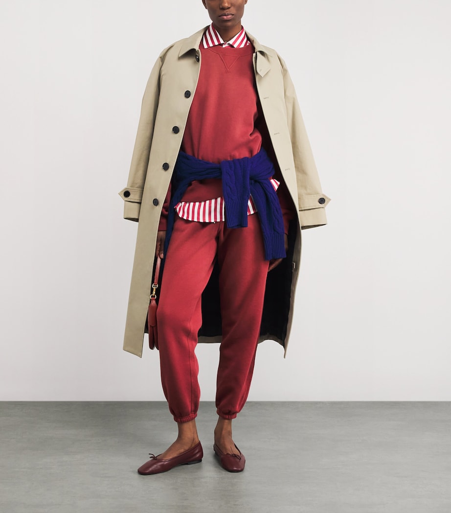 Cotton-Blend Polo Pony Sweatshirt RED SNAPPER Image 2