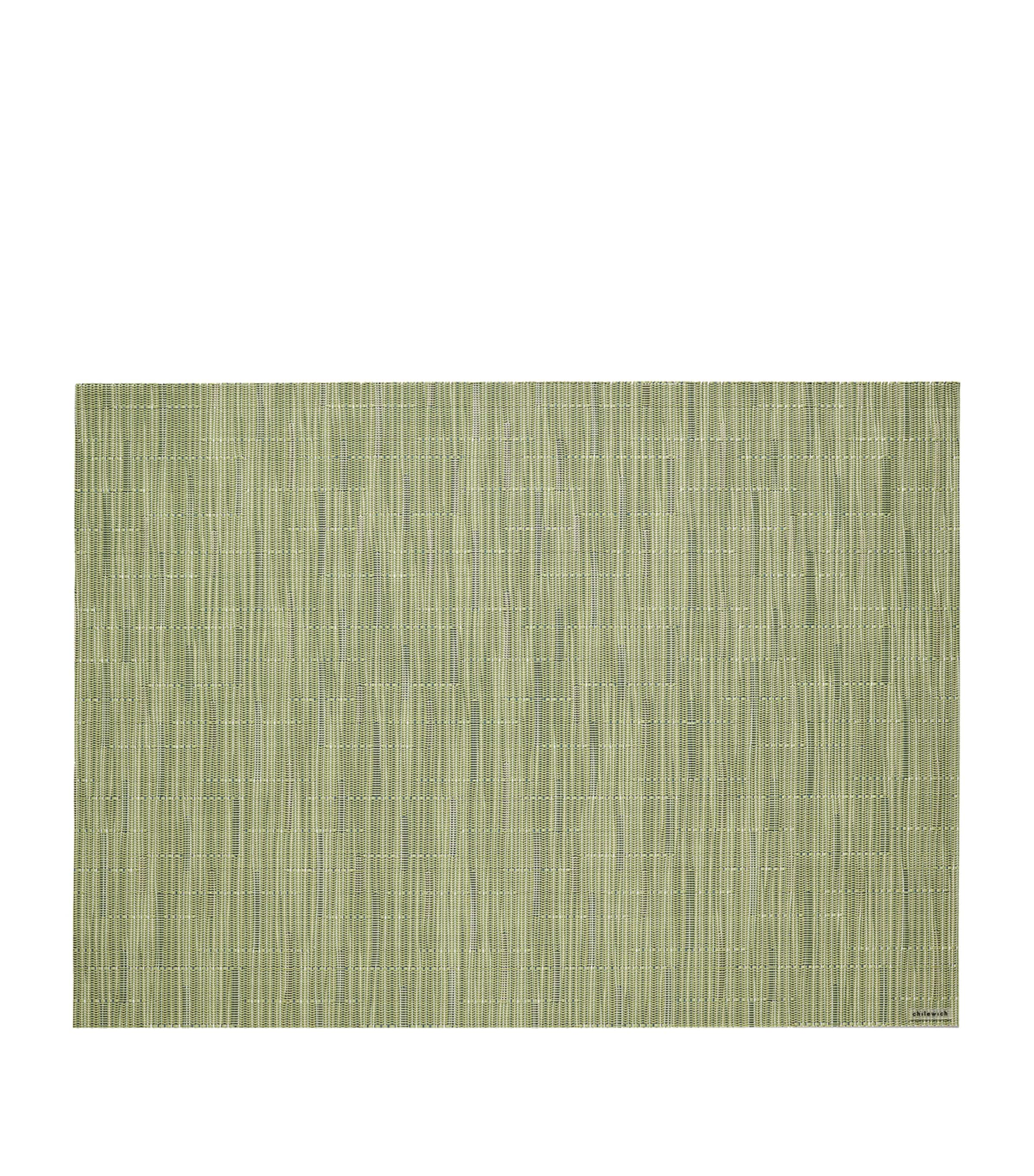 Chilewich Bamboo Rectangular Placemat In Green