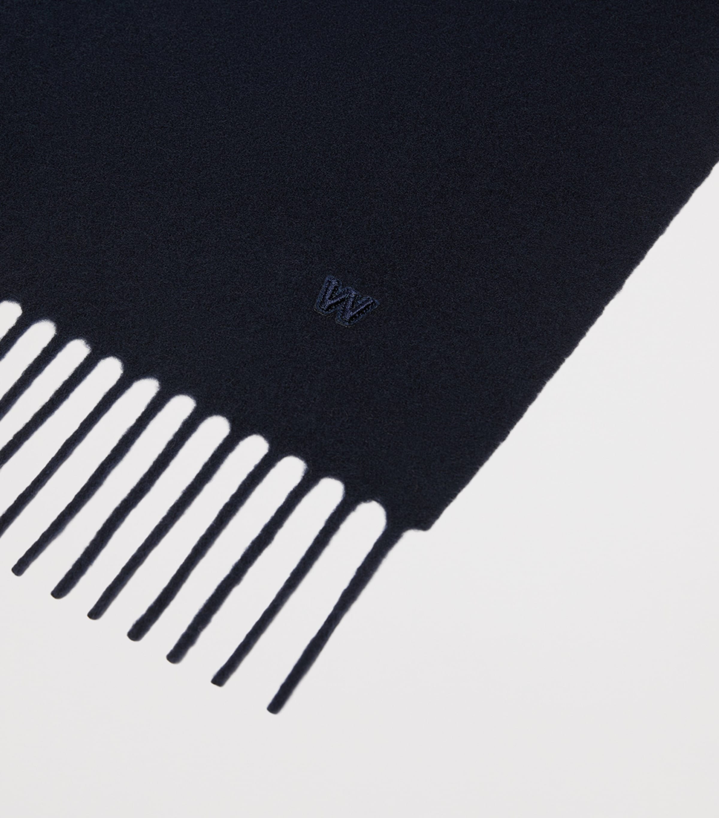 Weekend Max Mara Wool Fringe Scarf Ultramarine Image 2