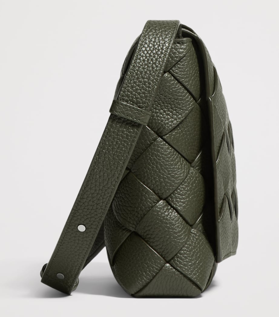 Bottega Veneta Large Leather Diago Cross-Body Bag Image 5