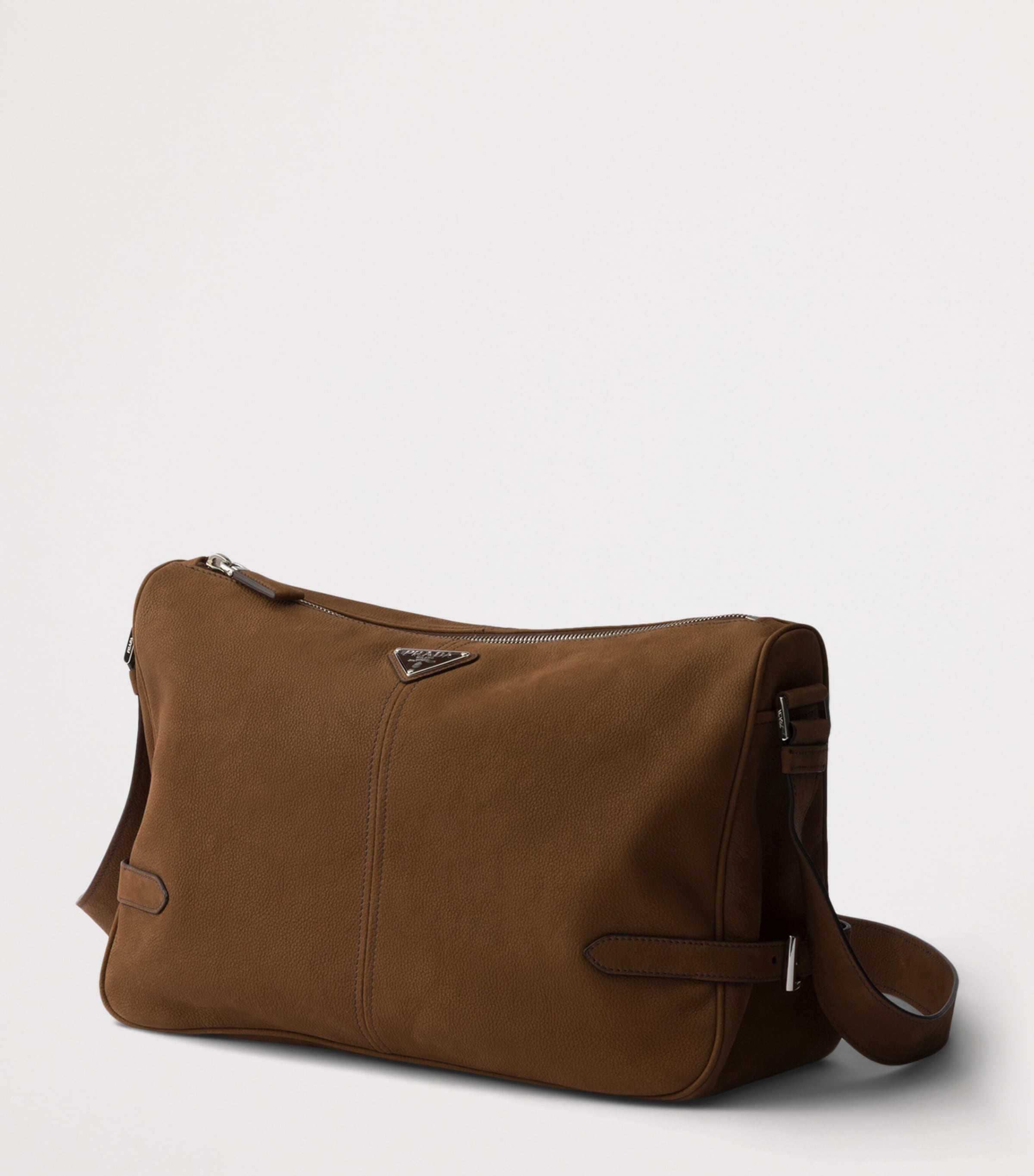 Prada Leather Satchel Brown Image 2
