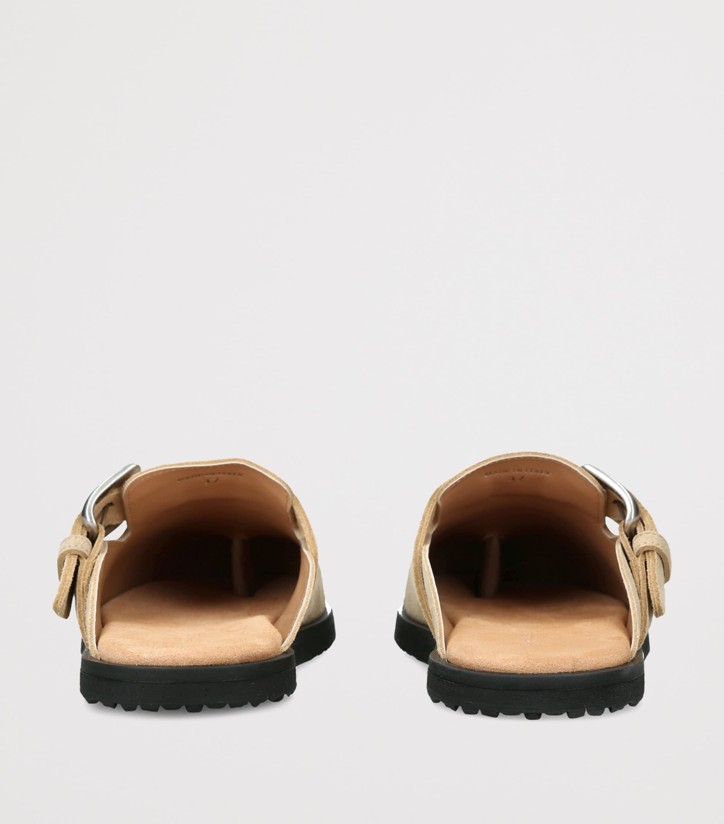 Maison Margiela Green Suede Tabi Daily Mules | Harrods US