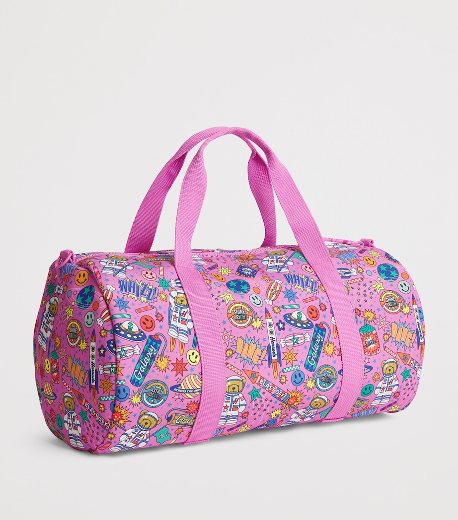 Harrods Pop Rocket Duffle Bag Pink Image 2