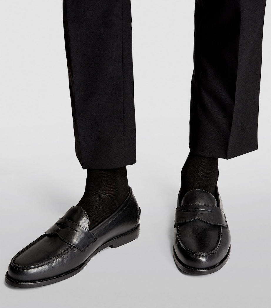 Penny Loafers BLACK Image 7