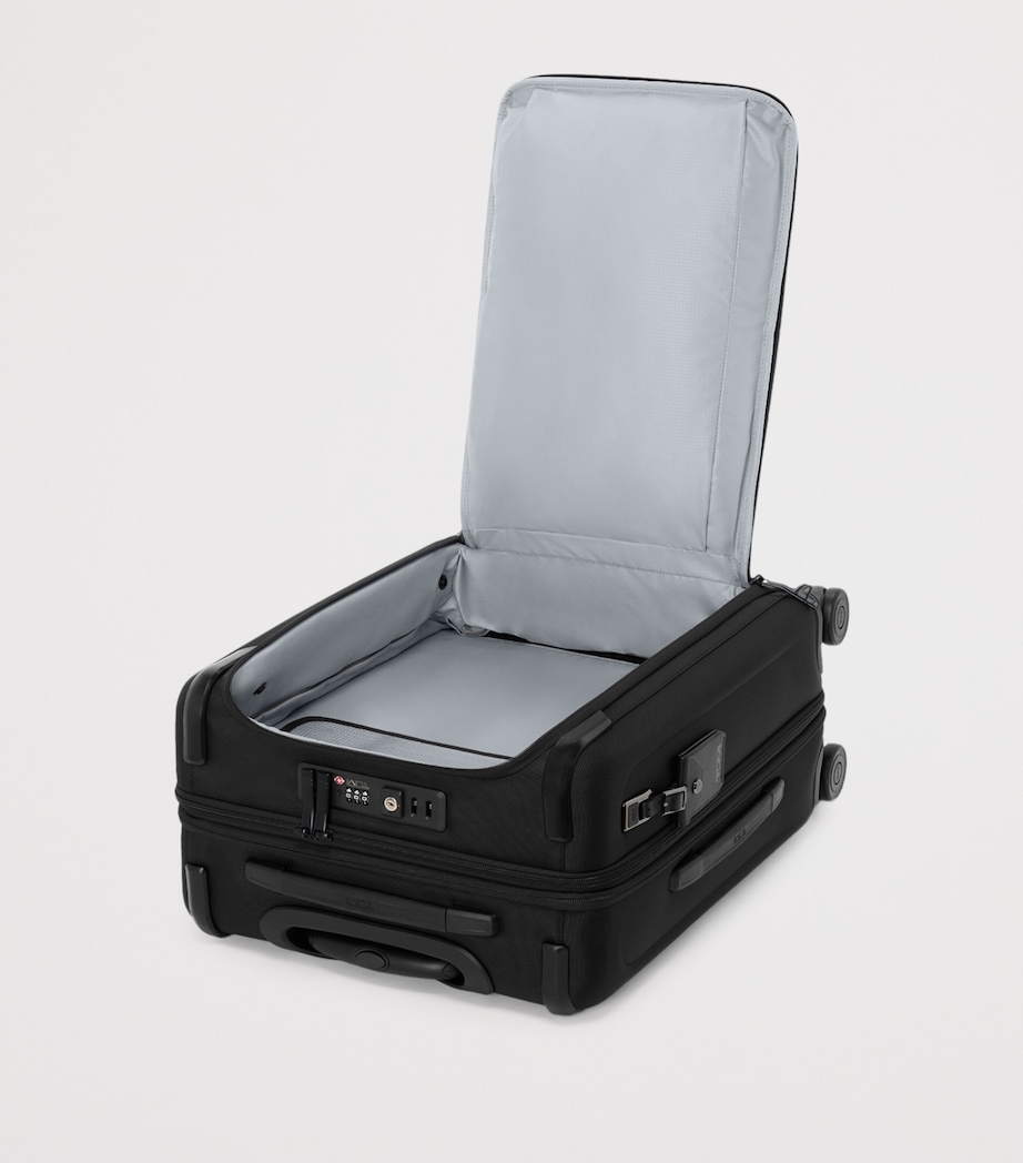 Tumi Alpha 4 Large Dual Access Expandable Carry-On Suitcase Black Image 3