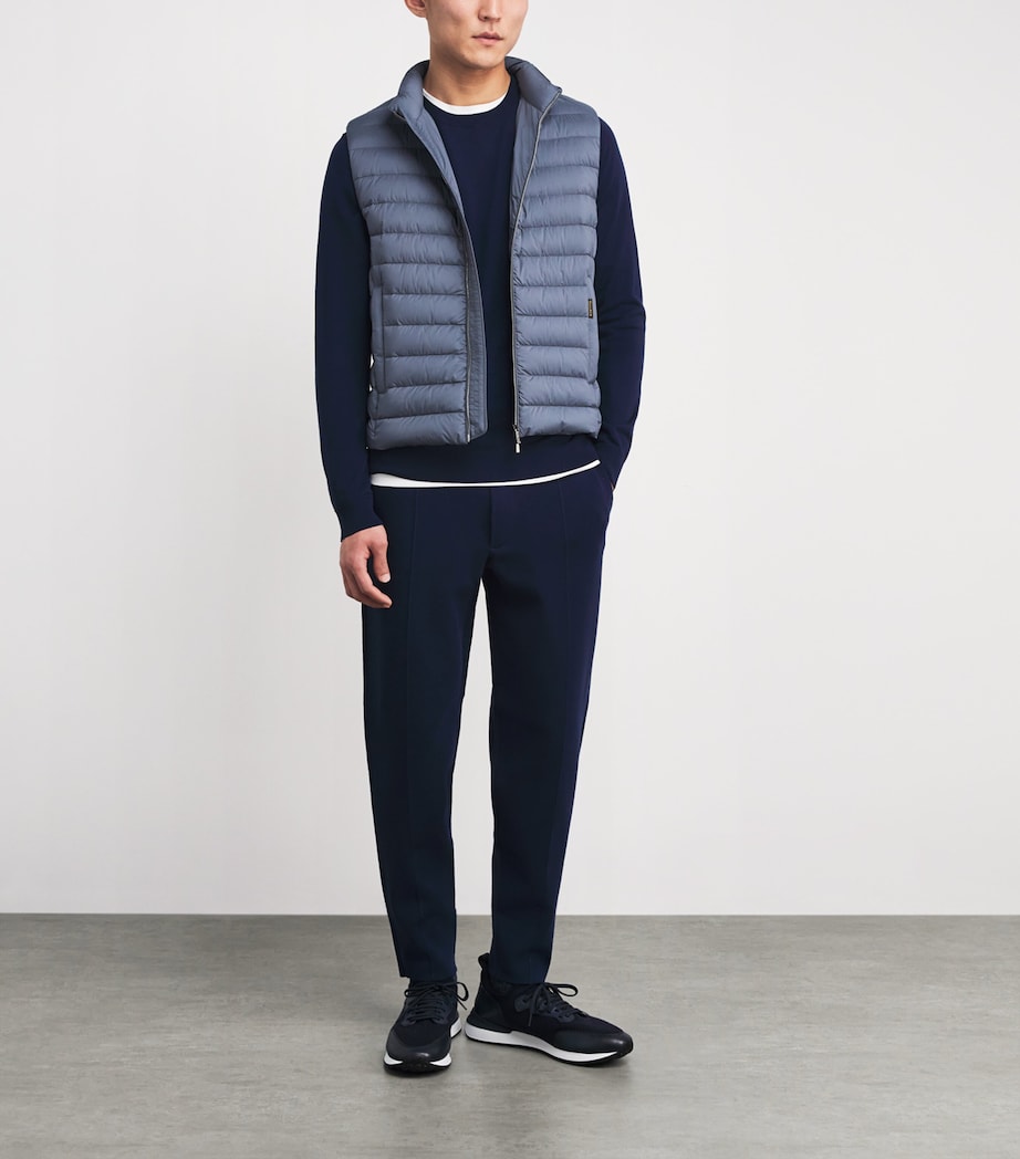 Merino Wool-Blend Trousers 6116 Image 2