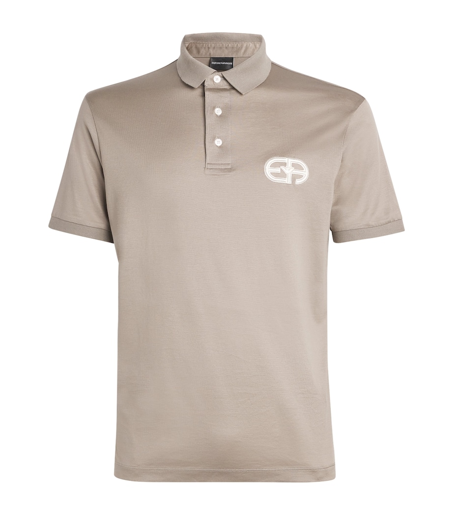 Embroidered-Logo Polo Shirt 643 Image 1