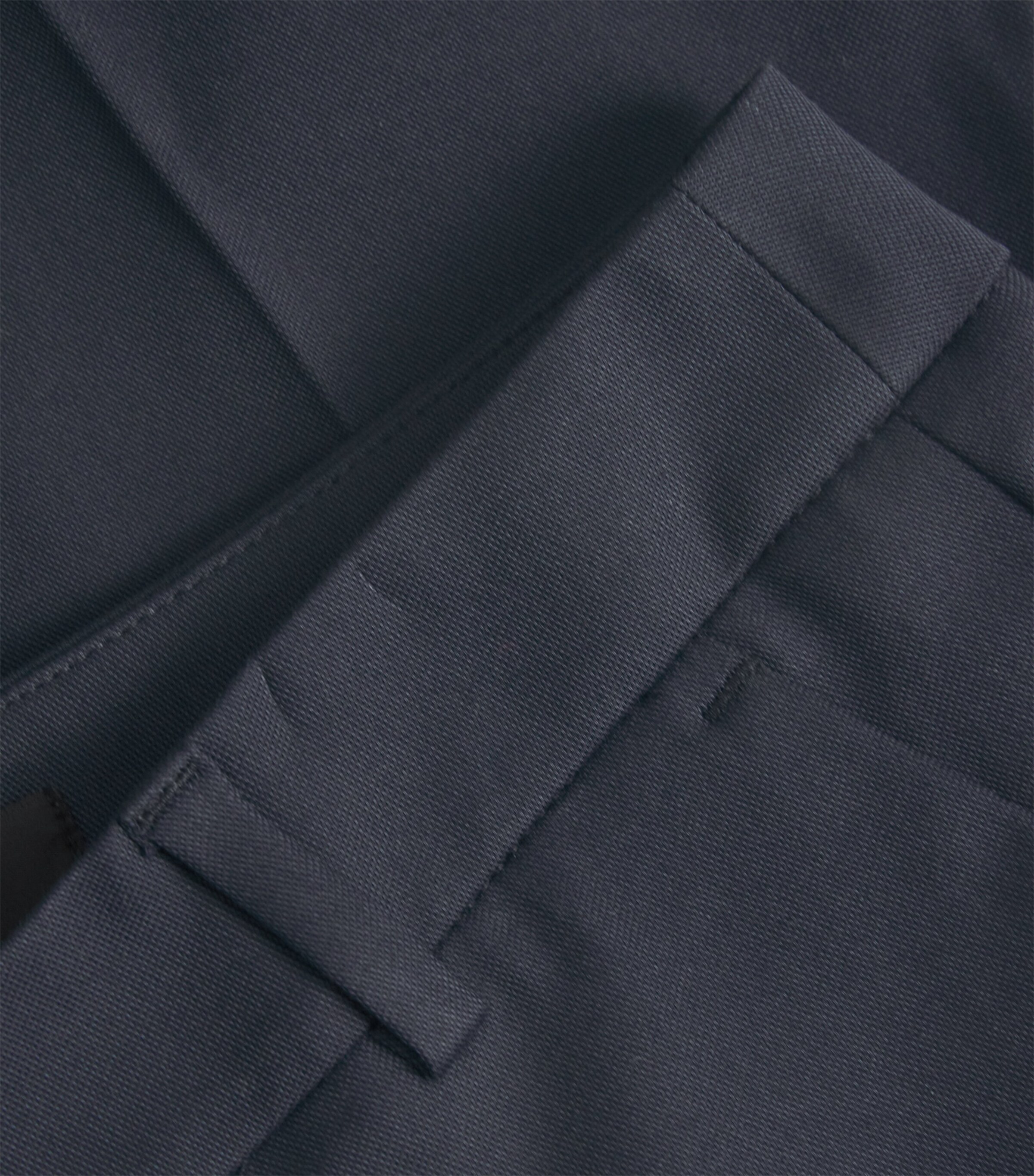 Weekend Max Mara Womens Stretch-Cotton Cigarette Trousers Navy Image 5