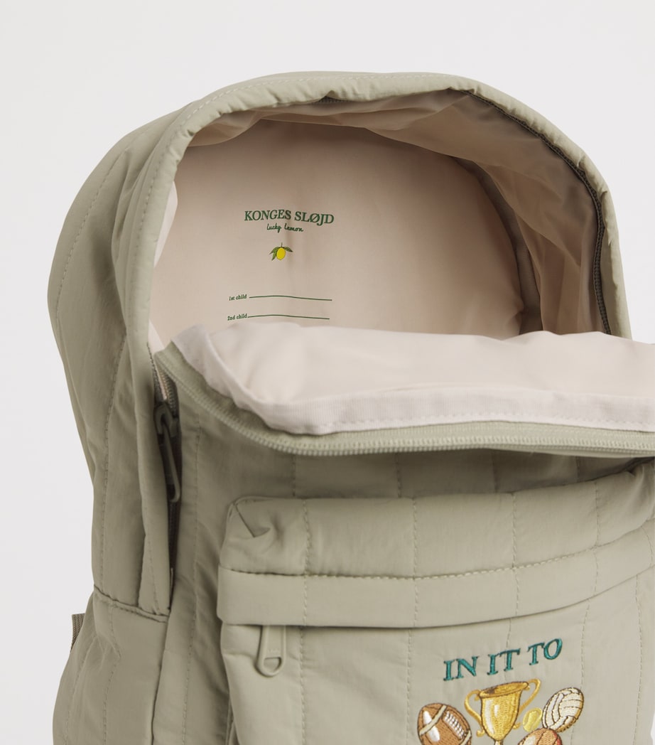 Quilted Juno Backpack LAUREL OAK Image 4