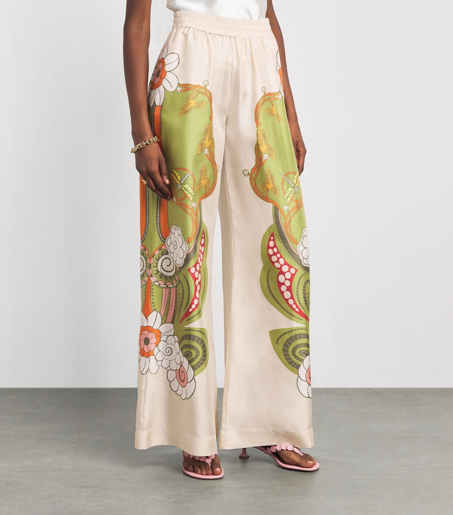 La Doublej Womens Ambrosia Placée Palazzo Trousers Ambrosia Placee Image 4