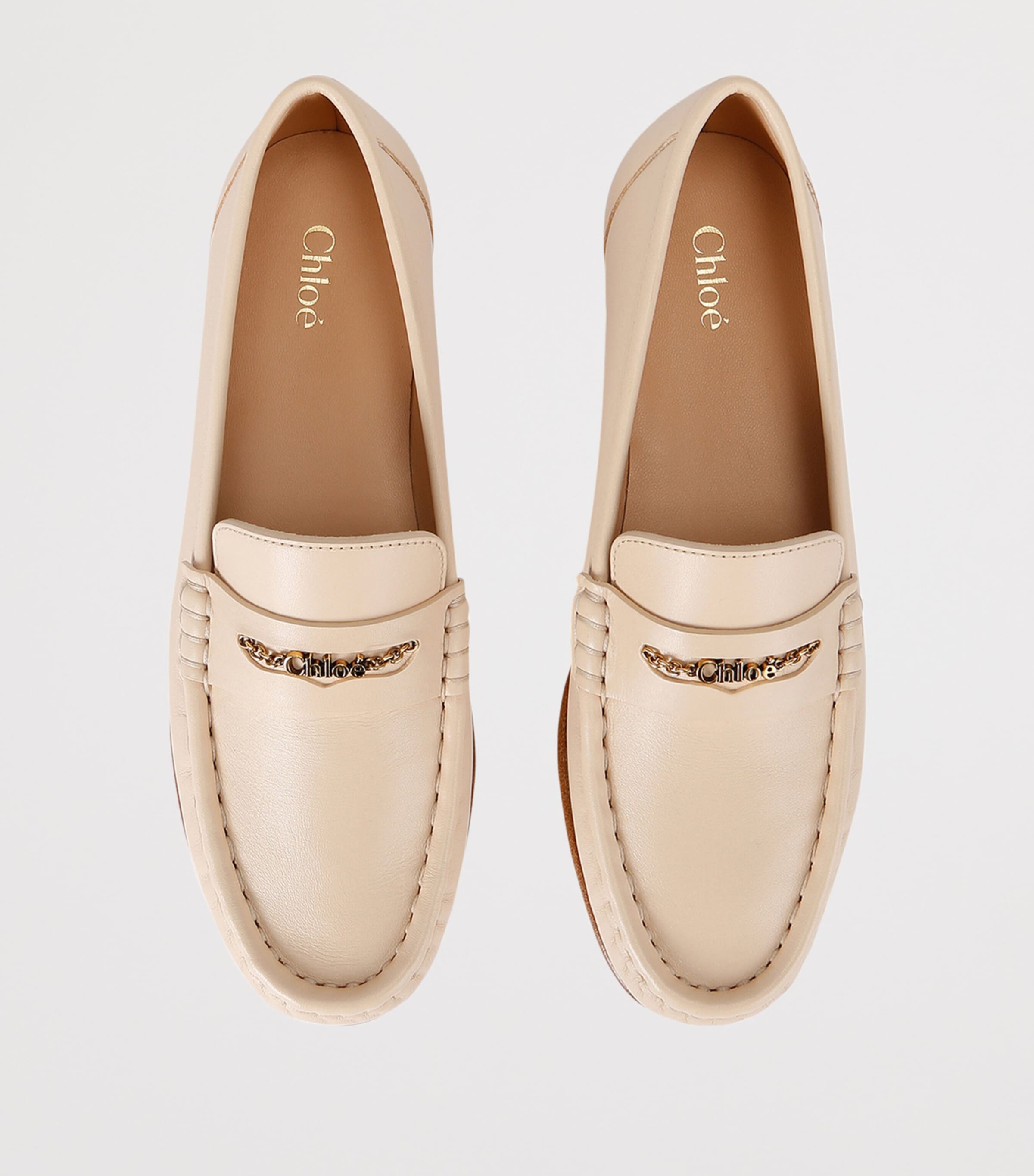Chloé Calfskin Loafers Harrods HK
