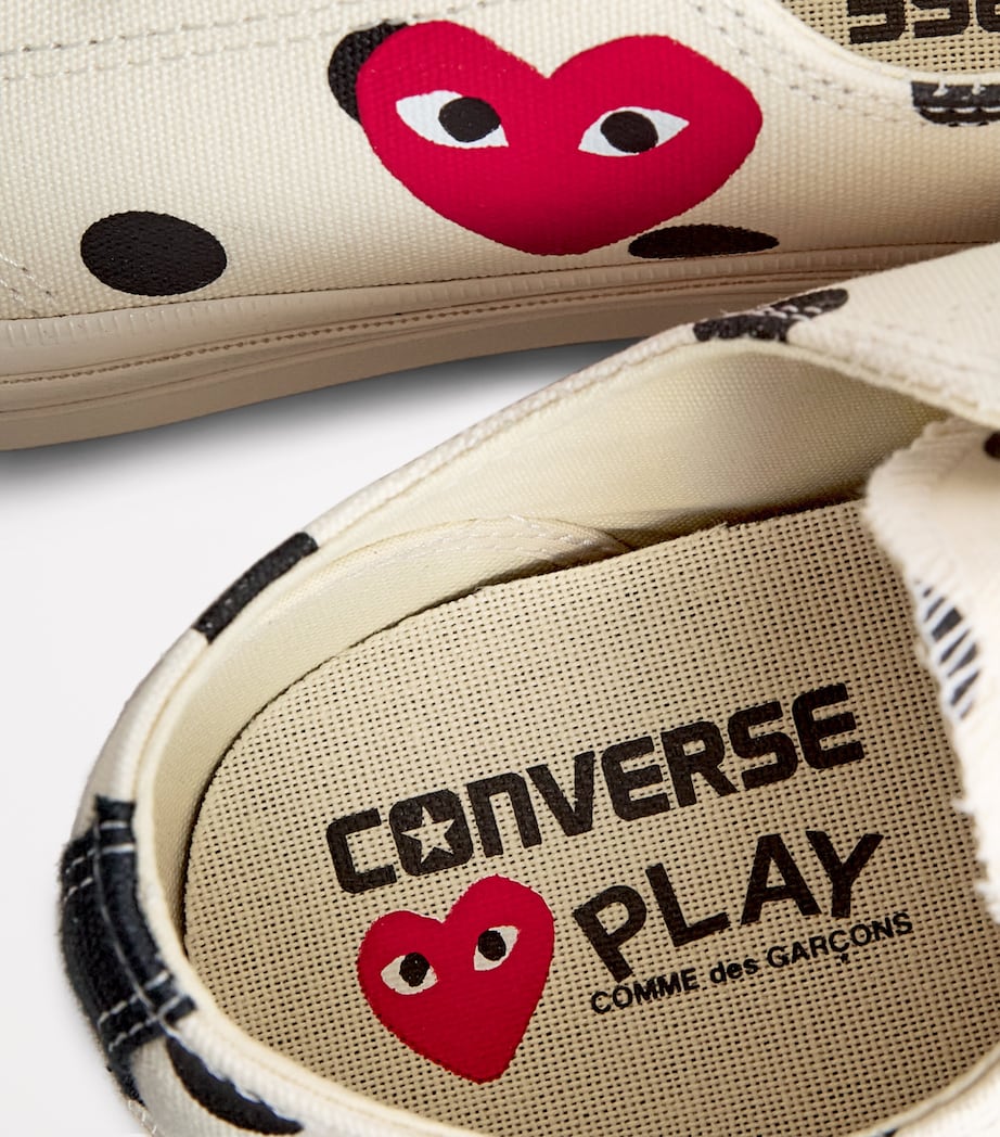 x Converse Polka Dot Heart Chuck Taylor All Star '70 Low-Top Sneakers OFF WHITE Image 7