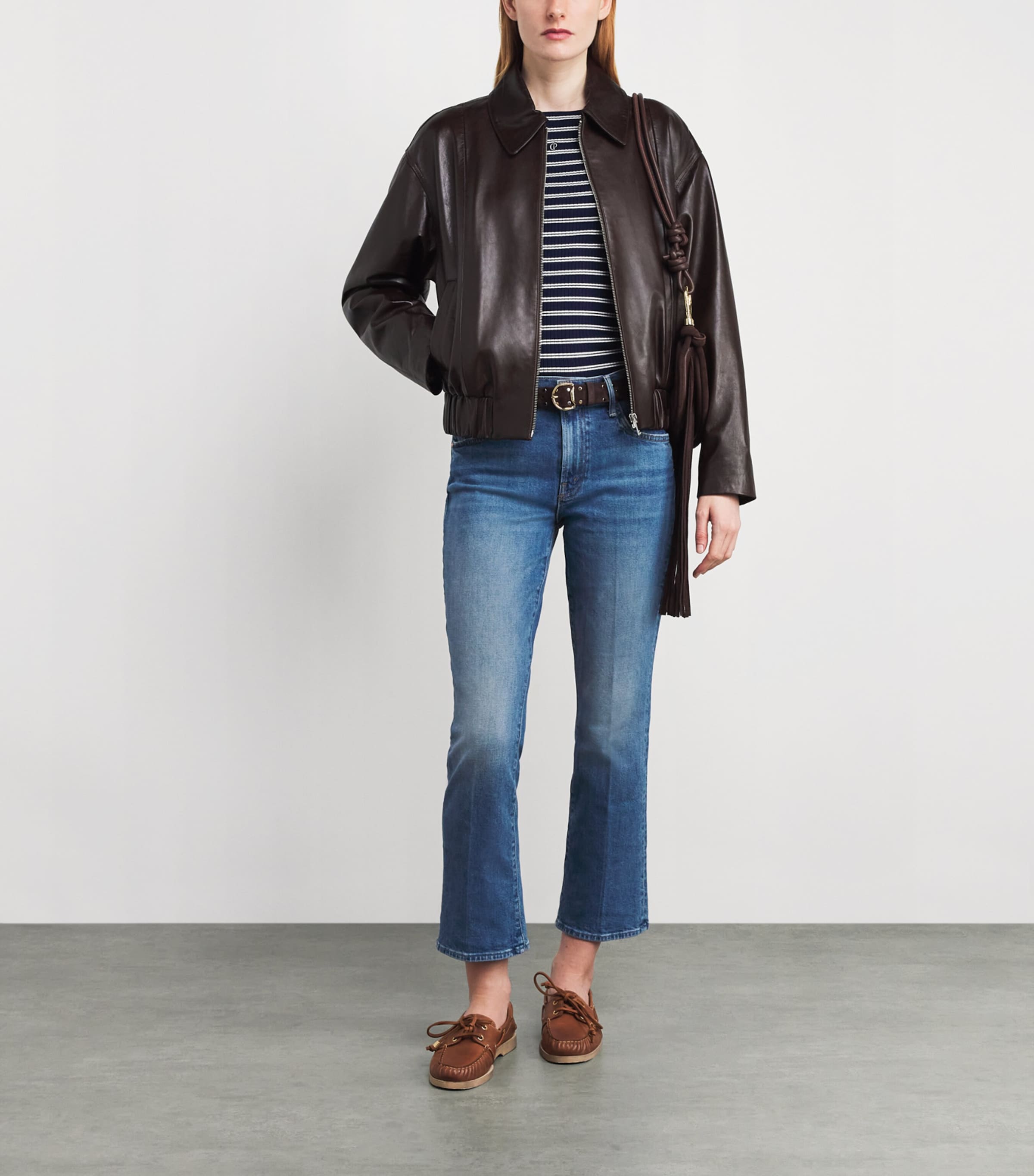 The Insider Crop Jeans GET 2 BRDS STNED TGS Image 2