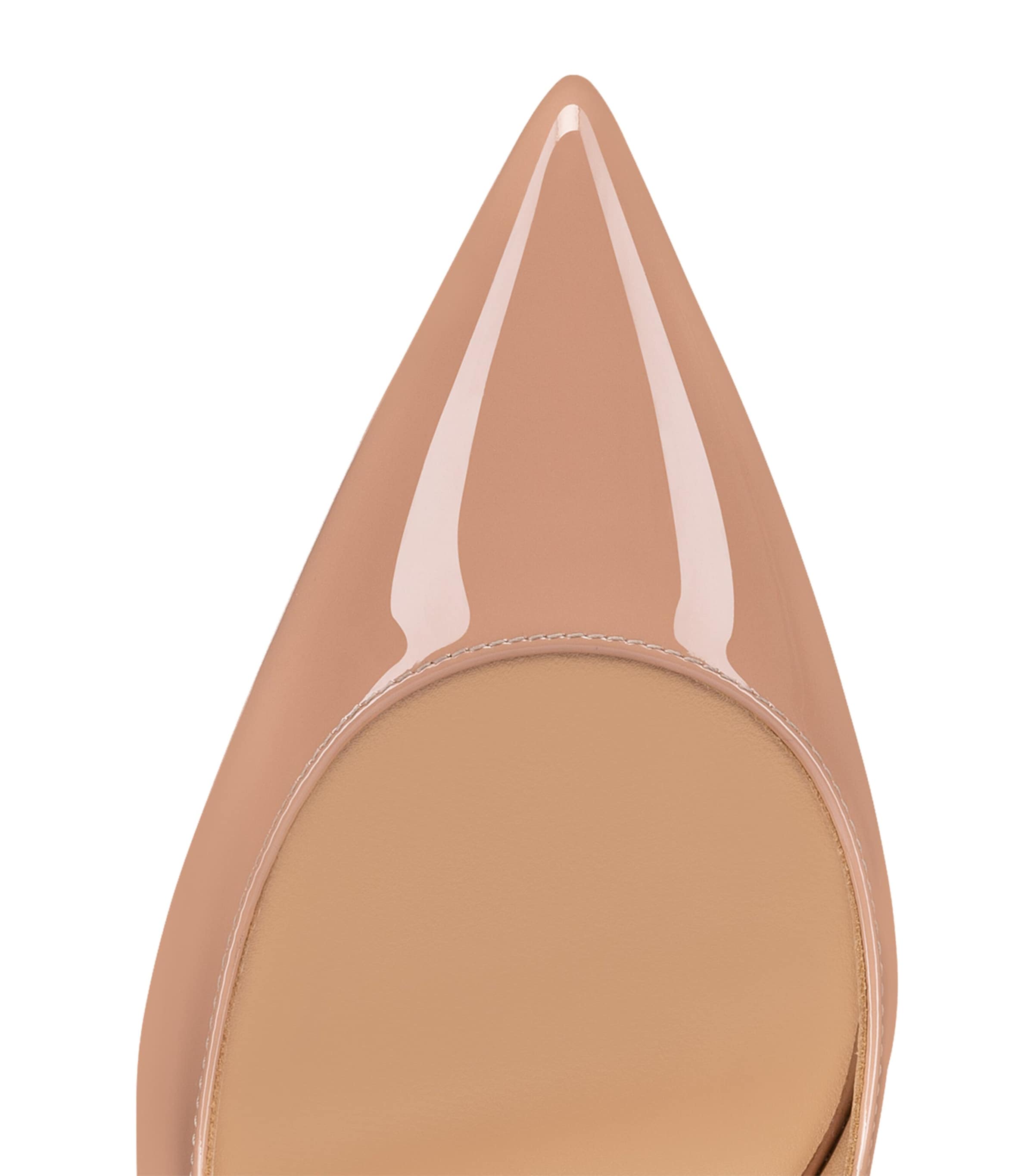 Hot Chick Sling Patent Leather Slingback Pumps 70 N295 Image 4