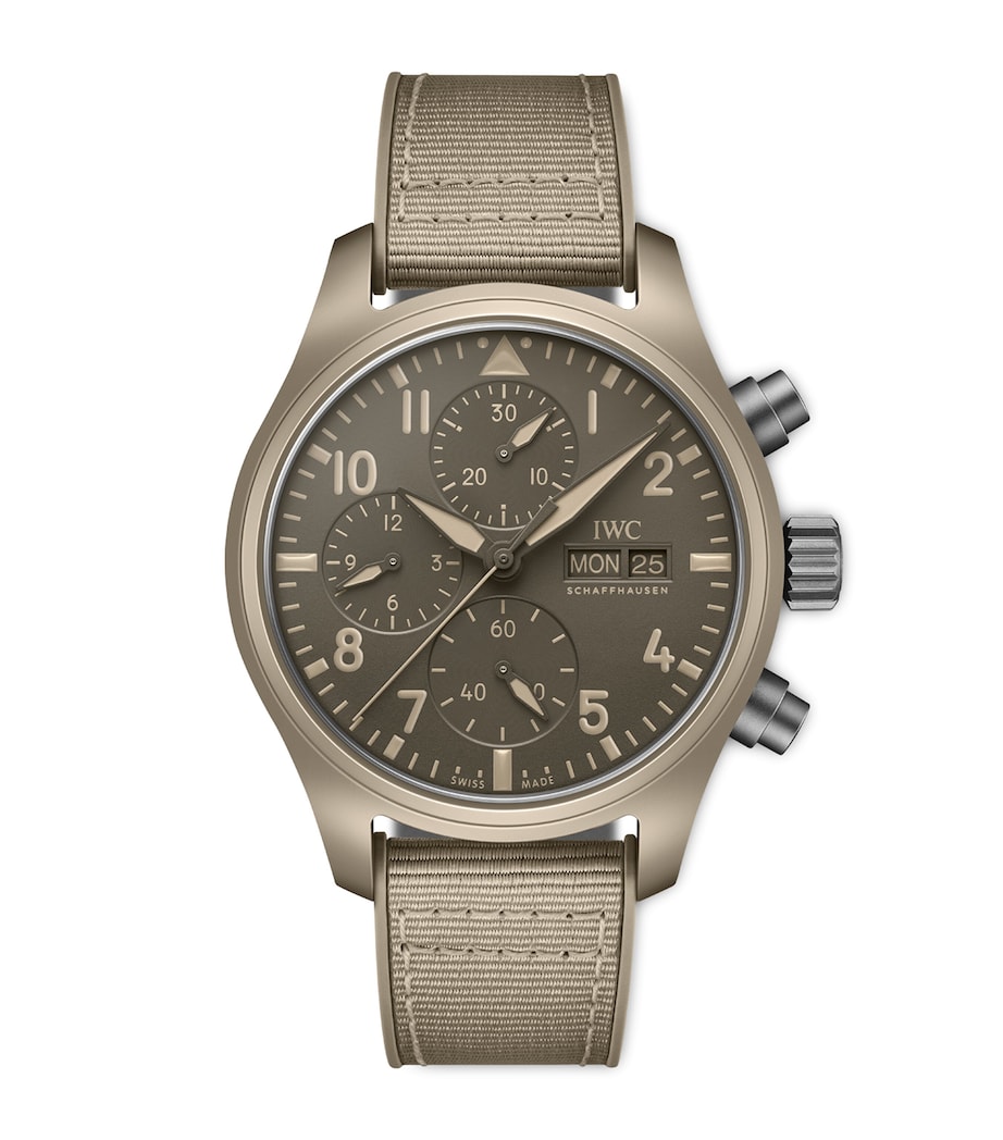 Ceramic Top Gun Pilot's Watch 41.9mm BROWN Image 1