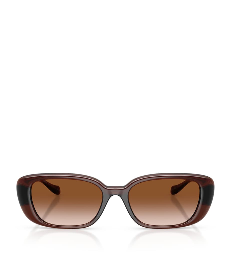 Versace Injected VE4504D Pillow Sunglasses Brown Image 1
