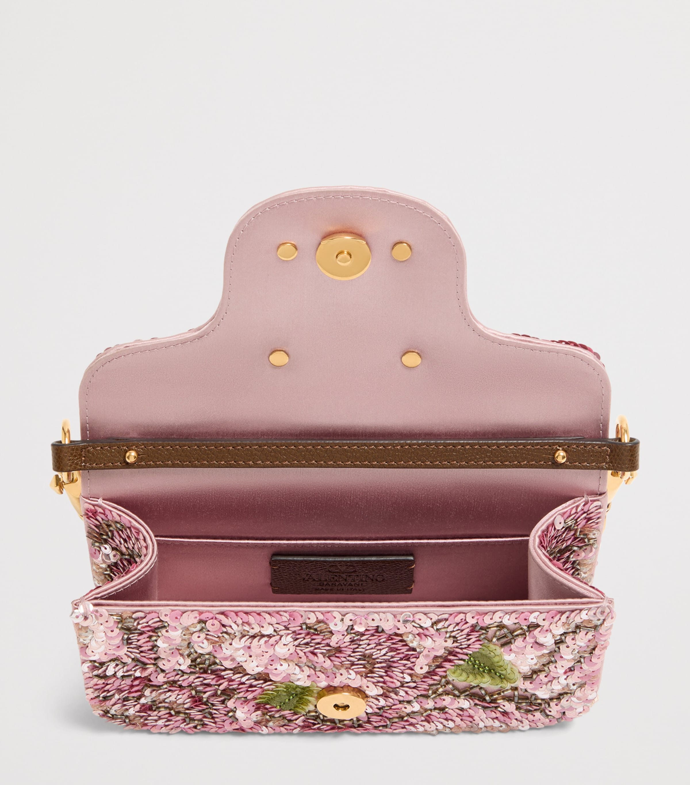 Valentino Garavani Small Embellished Locò Shoulder Bag Image 5