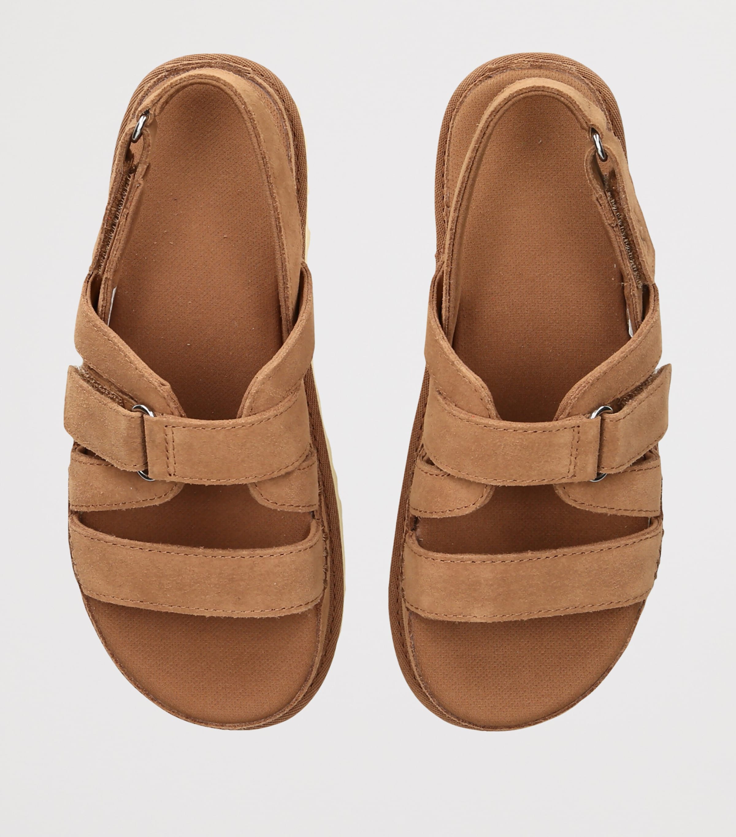 UGG Suede Goldenstar Gleam Sandals Tan Image 4