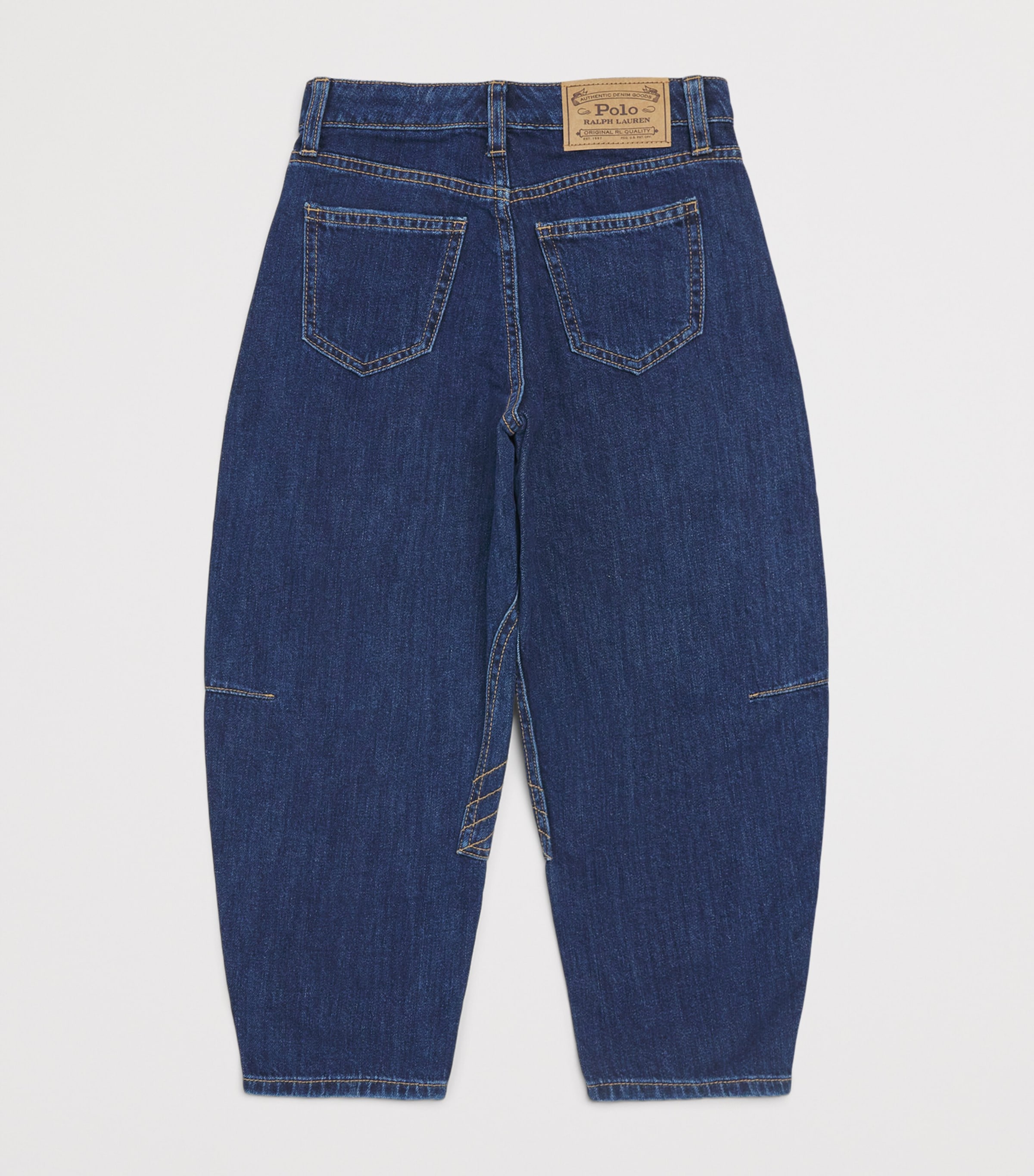 Ralph Lauren Kids Curved Tapered Jeans (7-16 Years) Lucero Wash Image 2