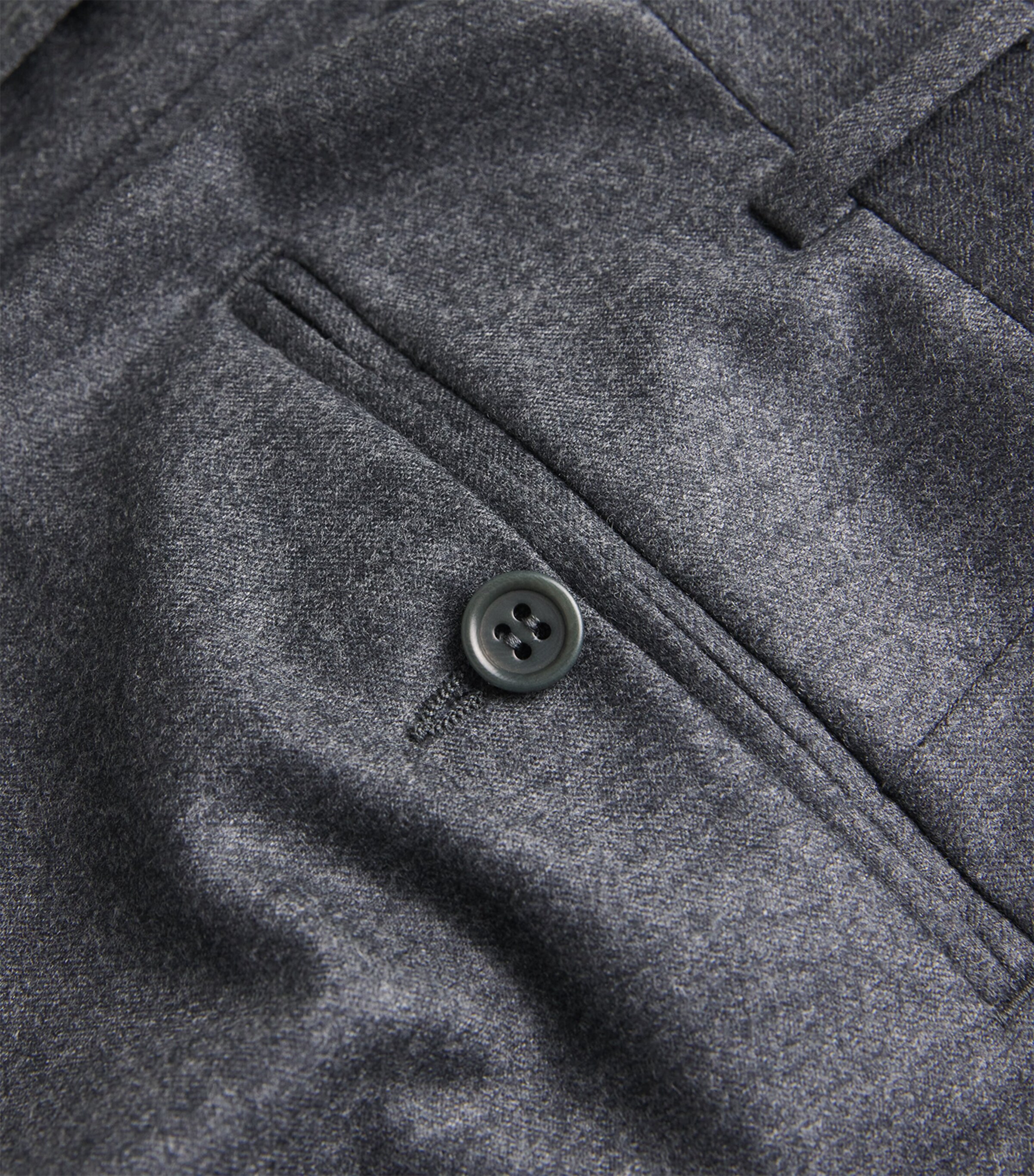 Canali Mens Wool Chinos Image 5
