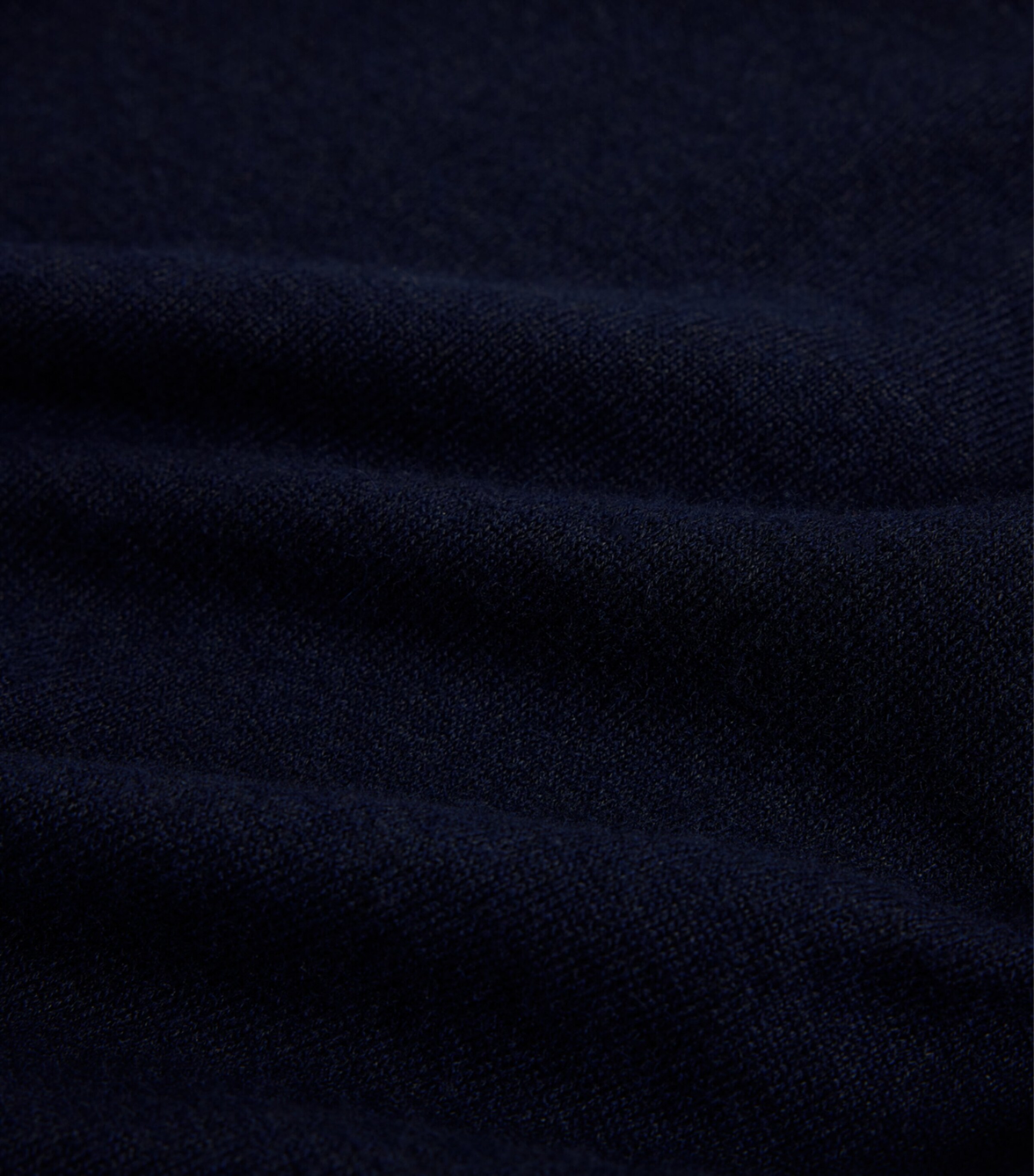 Dunhill Mens Cashmere-Linen Polo Sweater Navy Image 6