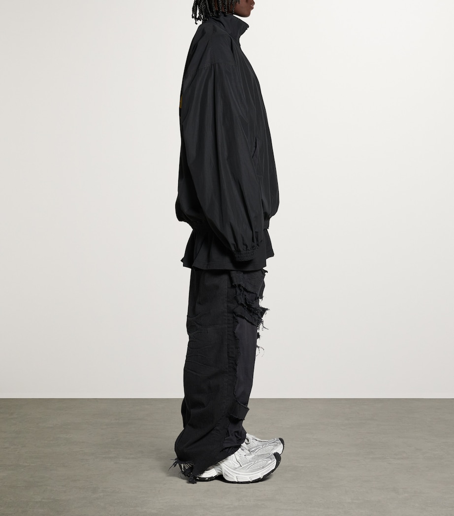 Water-Resistant Logo Bomber Jacket 1000 Image 5