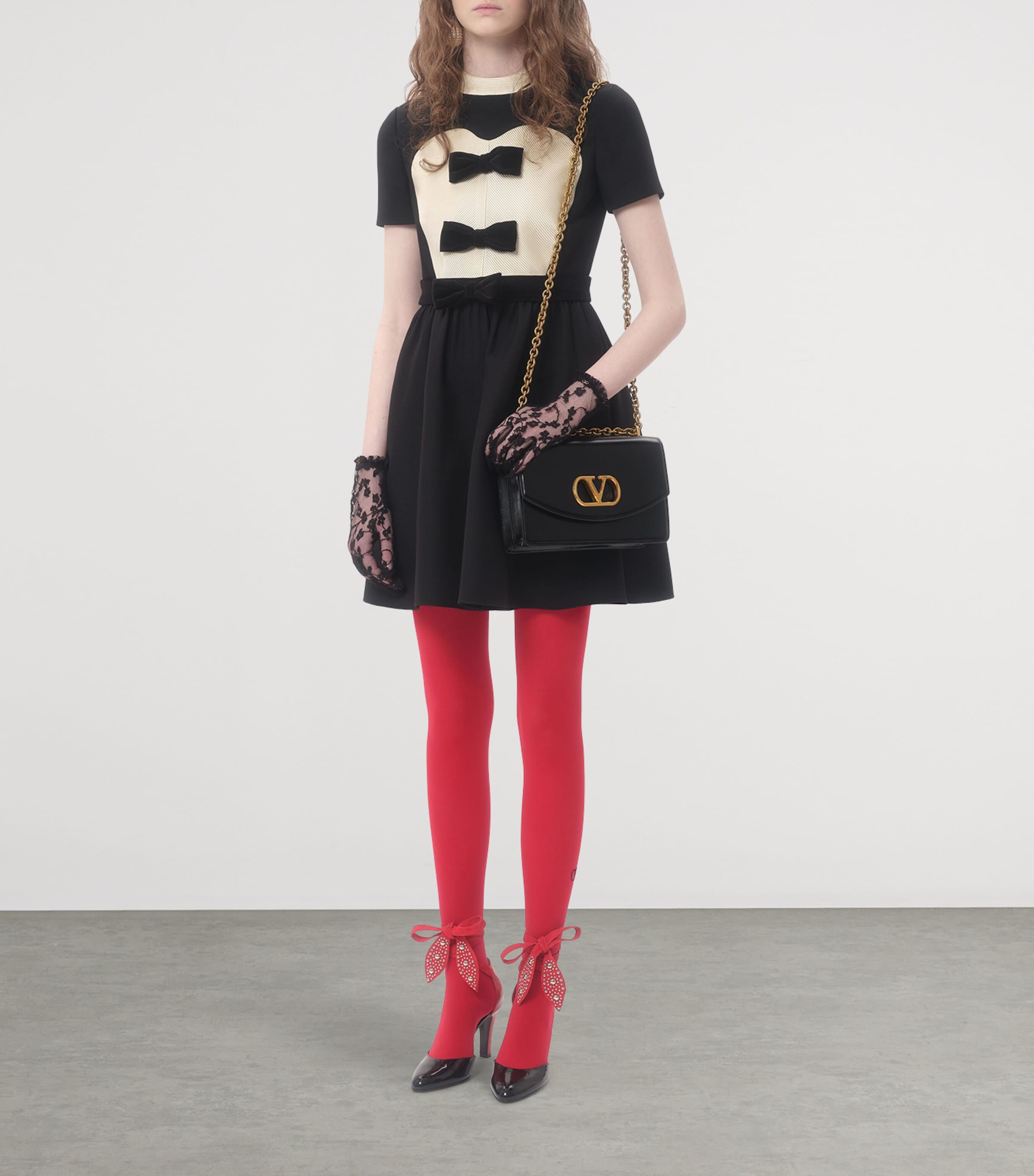 Valentino Virgin Wool-Silk Mini Dress | Harrods US