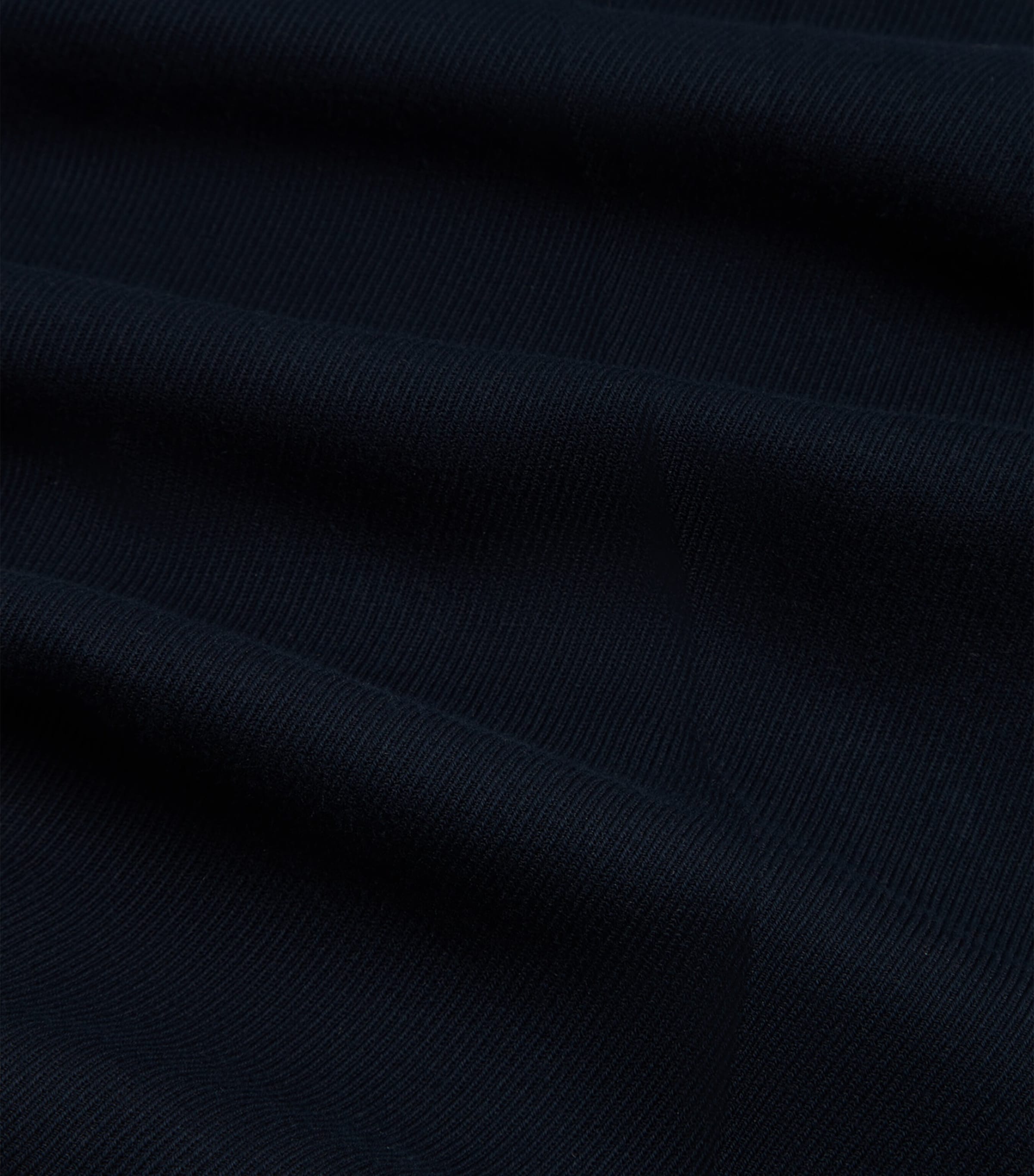 Cotton-Wool Drill Tapered Chinos 416HOUSE NAVY Image 6