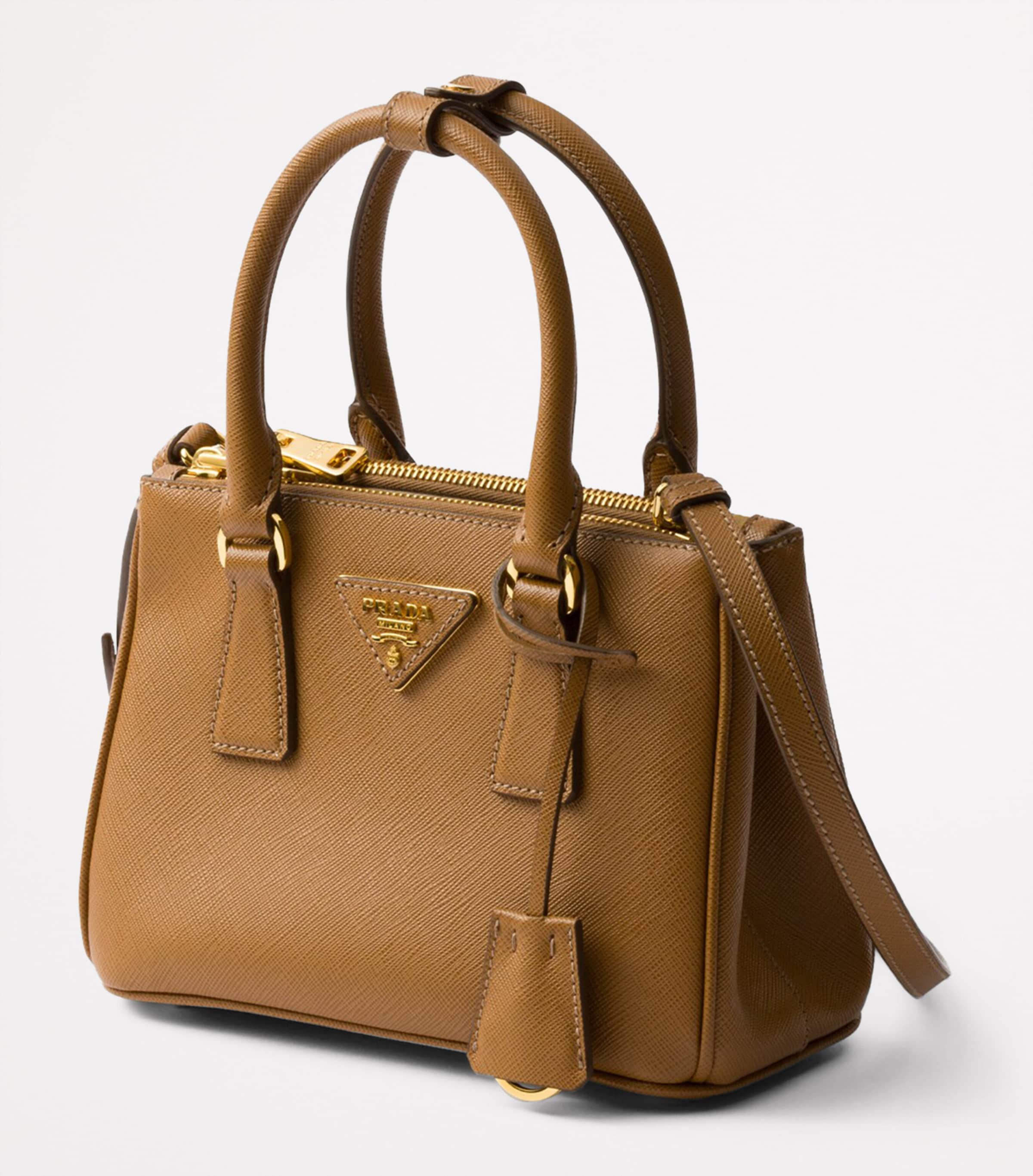 Mini Leather Galleria Top-Handle Bag F03BH Image 2