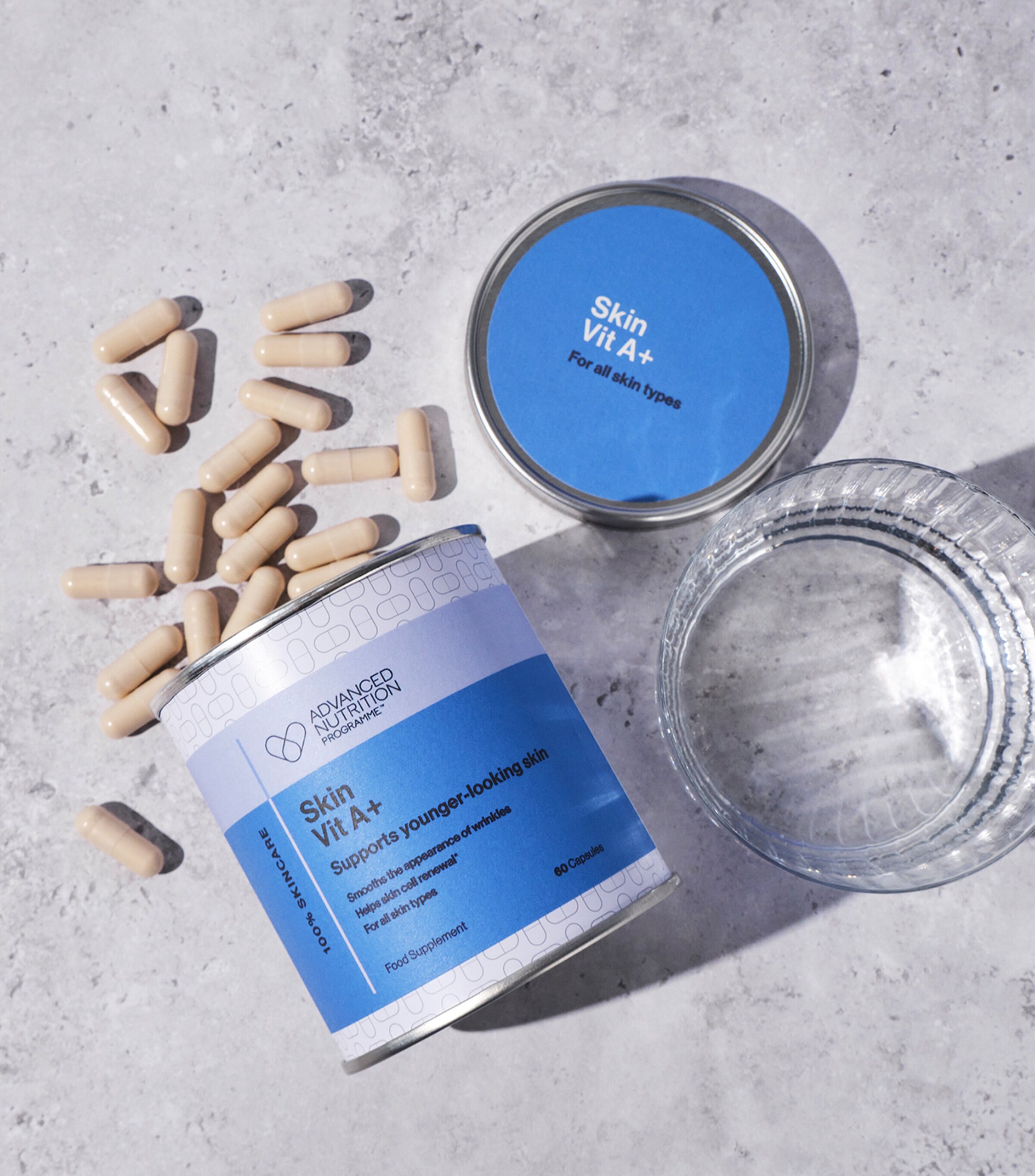 Skin Vit A+ (60 Capsules) NO COLOUR Image 2