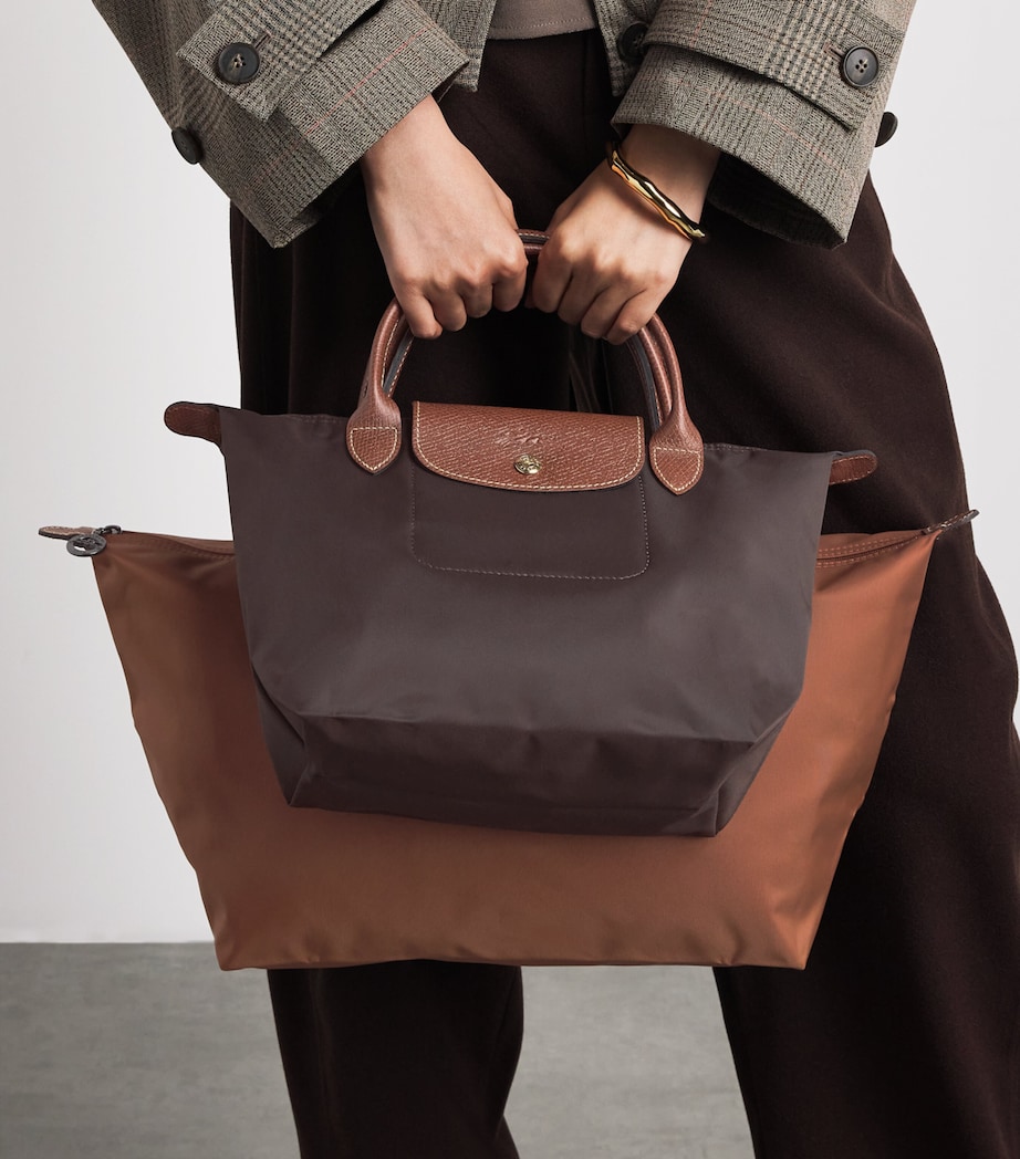 Longchamp Small Le Pliage Original Handbag Moka Image 4