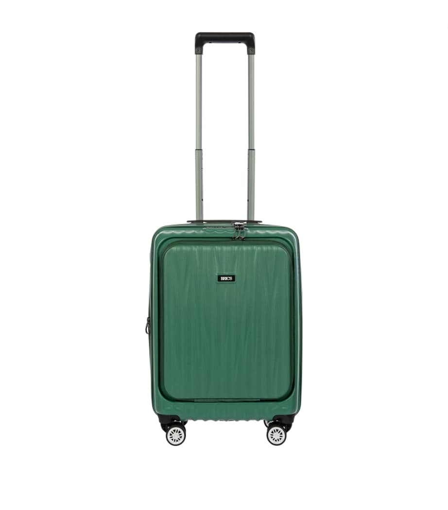 Cervia Front-Pocket Suitcase (55cm) GREEN Image 8