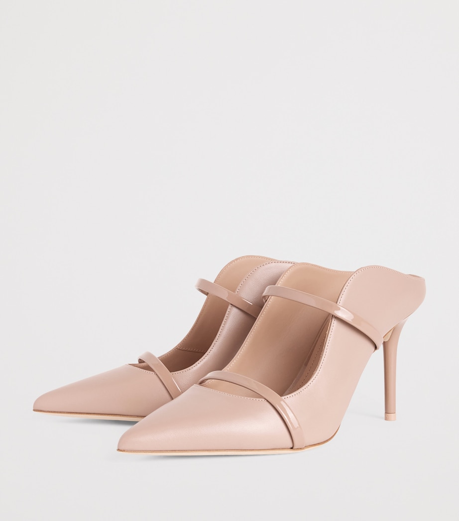 Malone Souliers Leather Maureen Mules 85 Dove Image 3