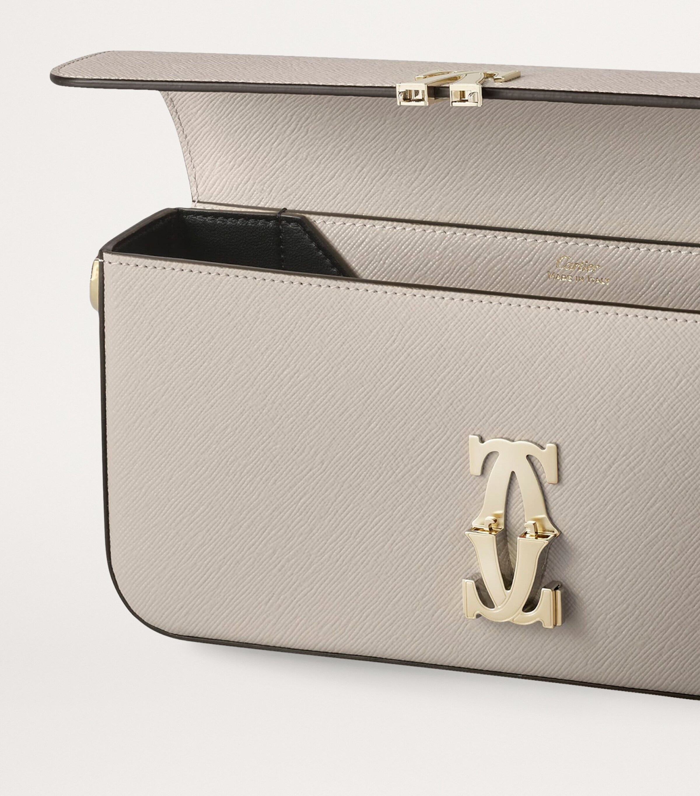 Calfskin C de Cartier East-West Bag BEIGE Image 7