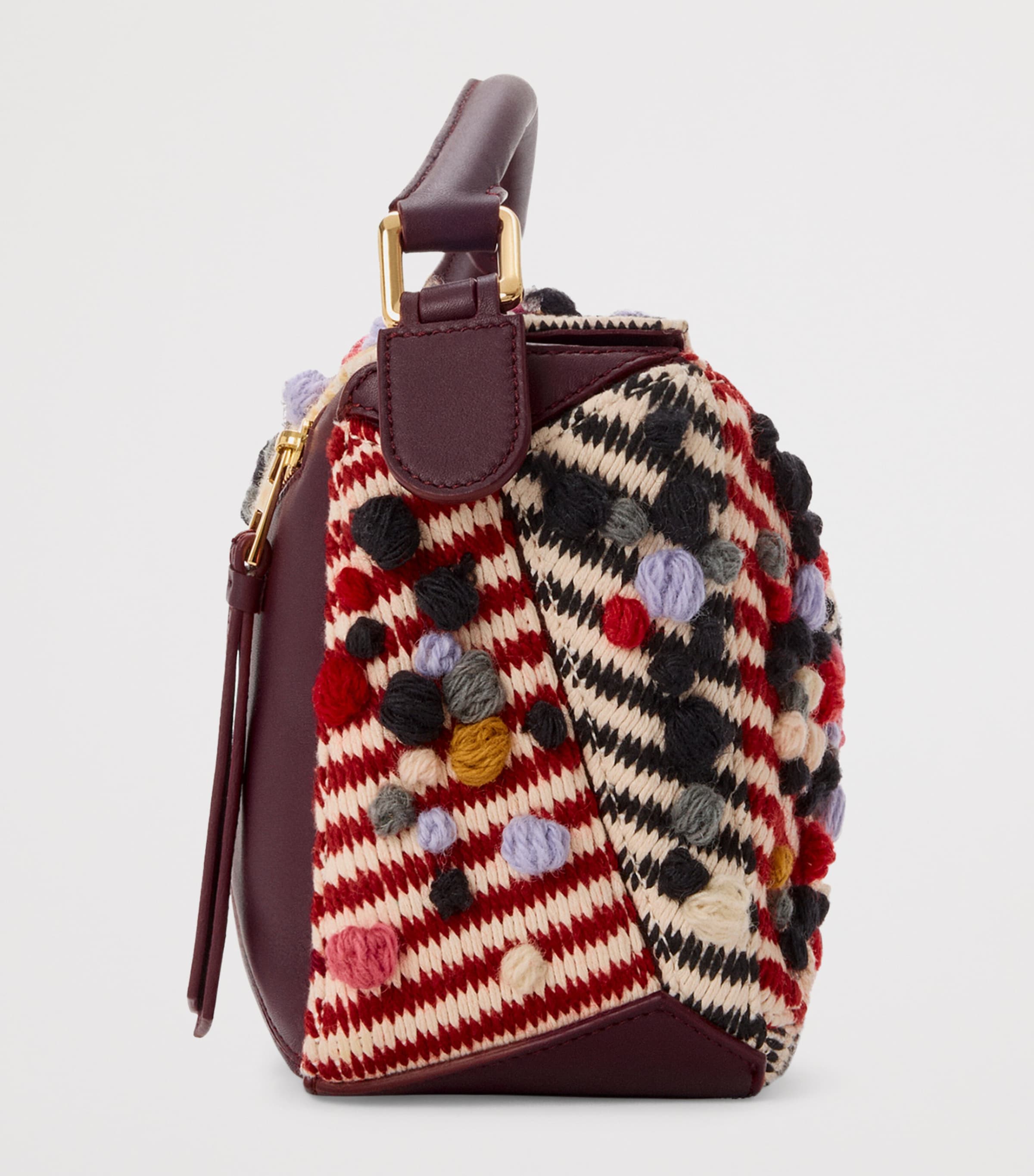 LOEWE x Albers Puzzle Top-Handle Bag Natural/multicolor Image 3