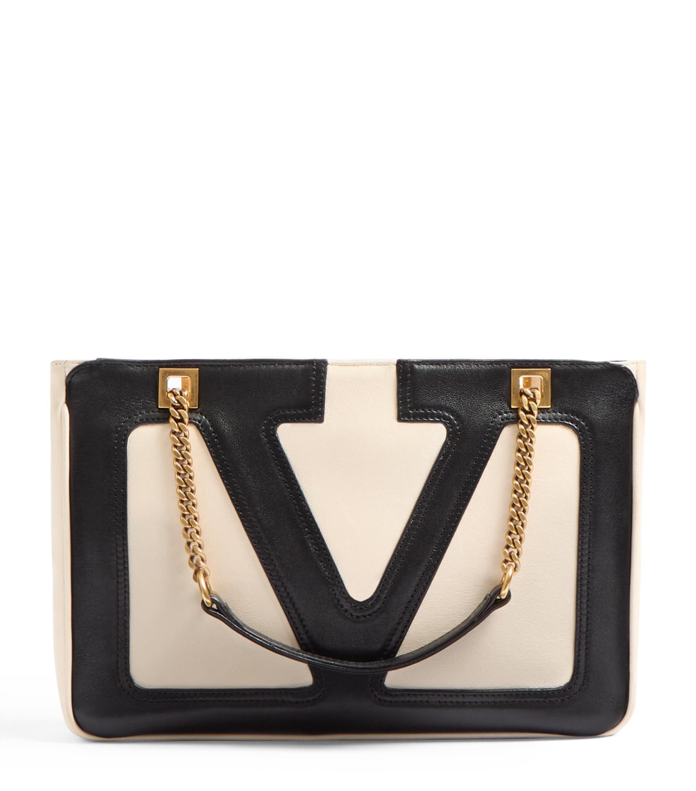 Shop Valentino Small Lambskin Viva Superstar Tote Bag