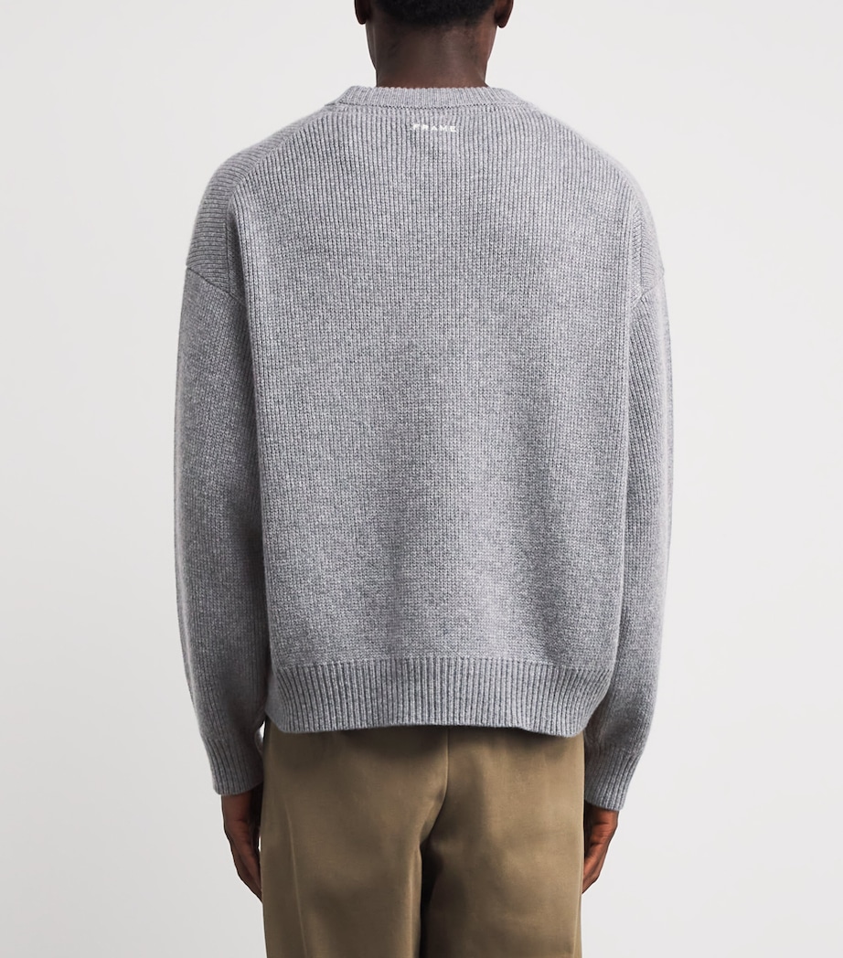 x Sotheby's Cashmere Sweater GREY MELANGE Image 4