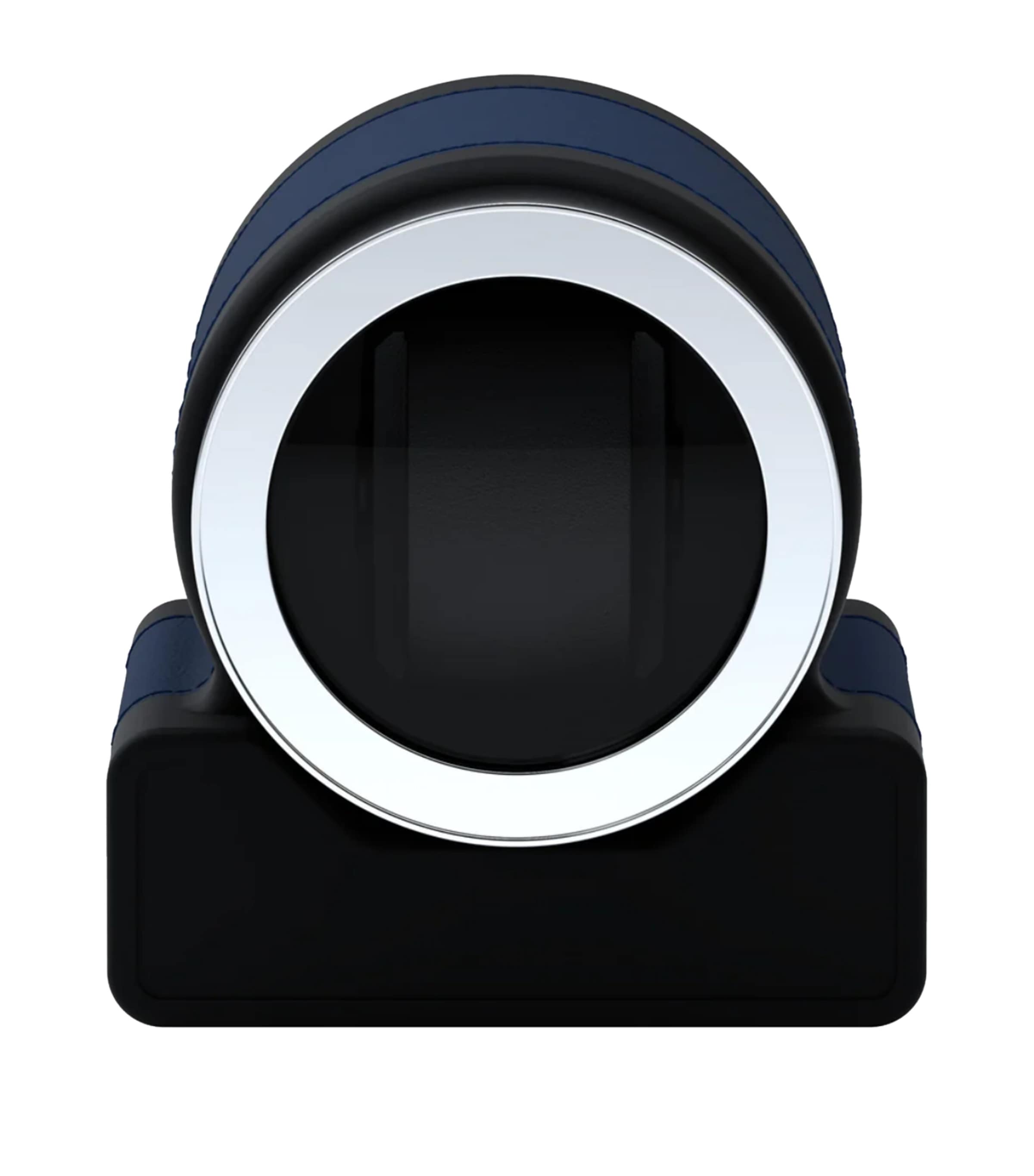 Leather Rotor One Automatic Watch Winder NAVY Image 2