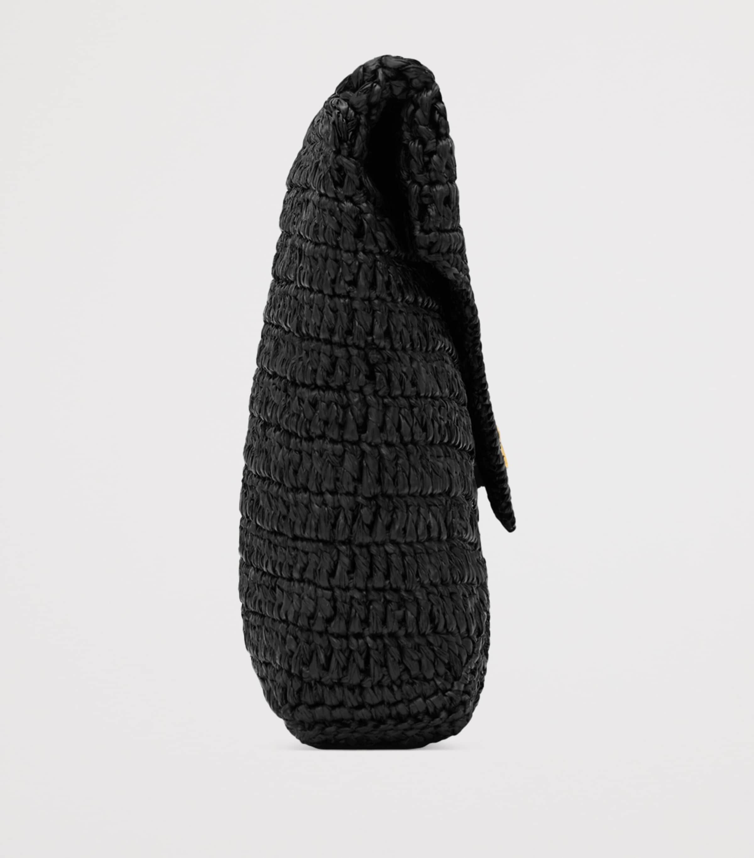 Saint Laurent Raffia Cassandre Envelope Pouch Image 3