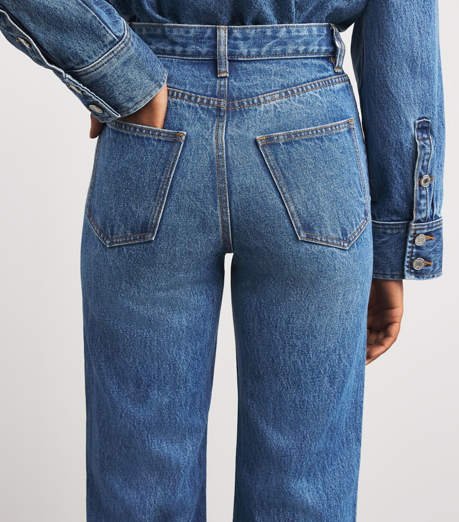 Manuela High-Rise Straight Jeans M60 CLASSIC BLUE Image 6