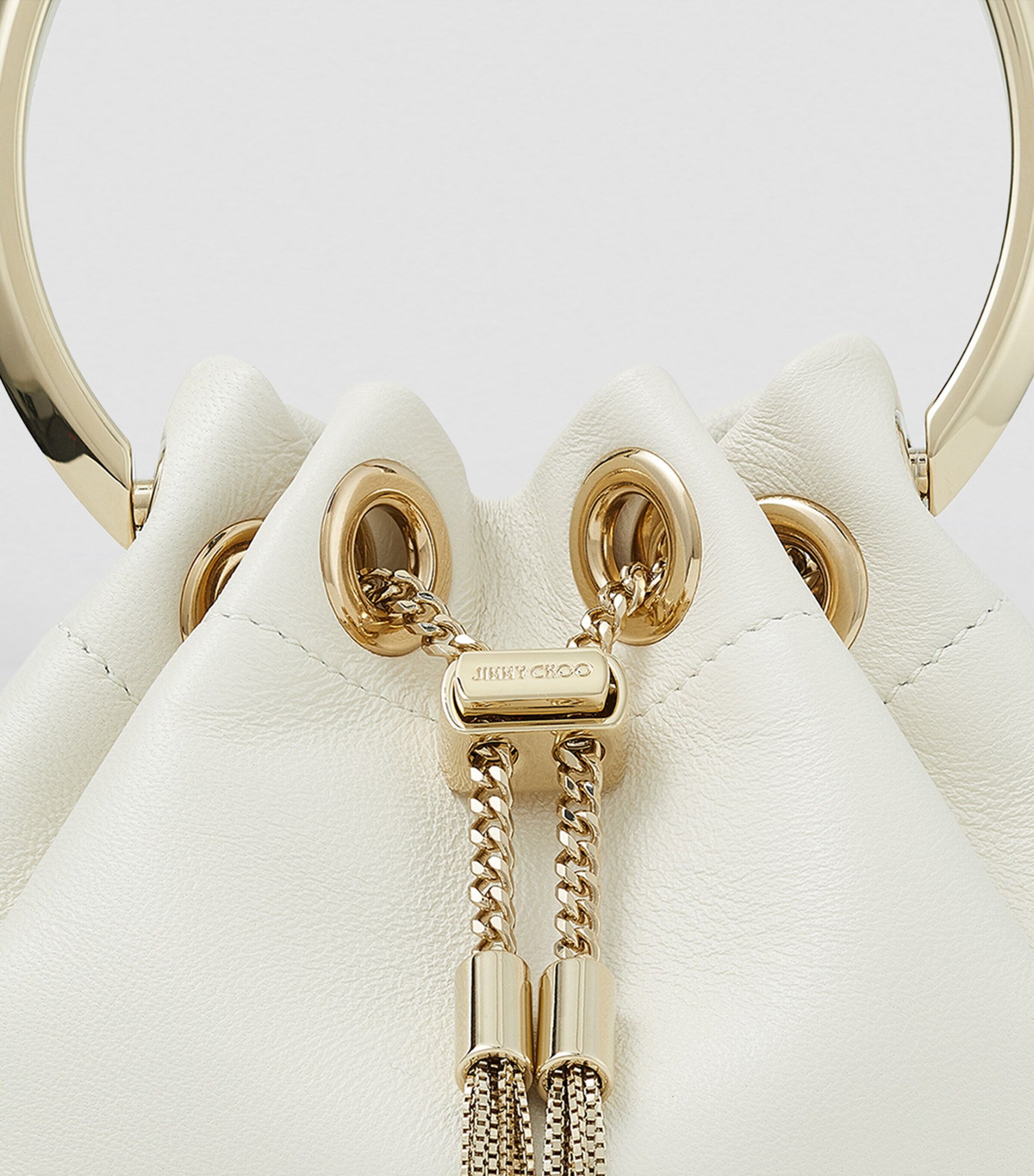 Micro Bon Bon Top-Handle Bag LATTE Image 8