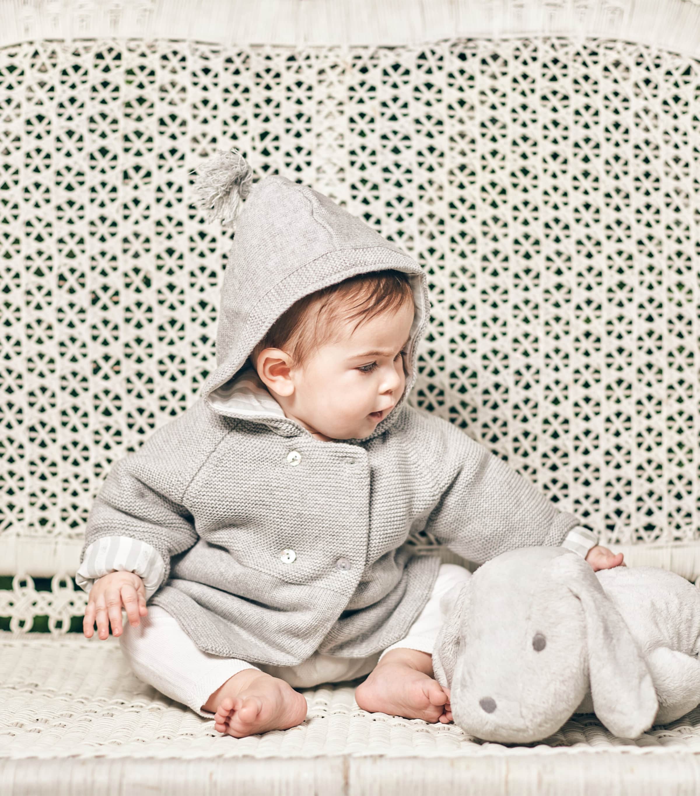 Lucien Le Chien (25cm) 21 GRIS Image 3