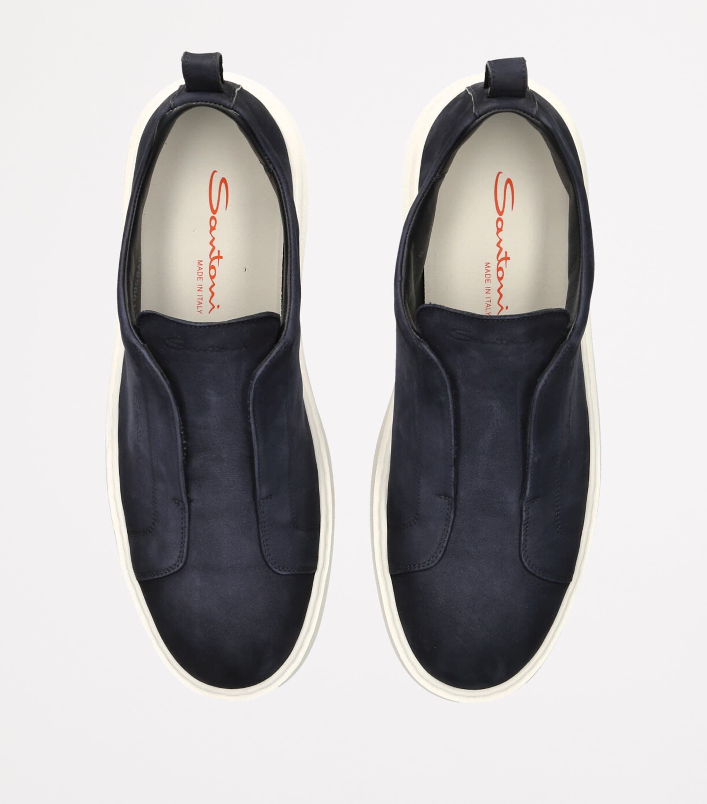Suede Clean Icon Sneakers NAVY Image 4