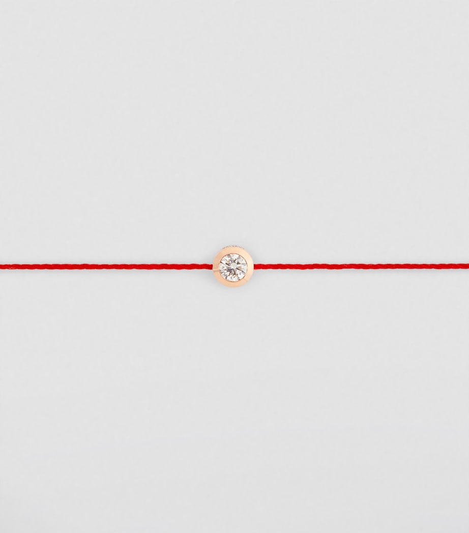 Rose Gold and Diamond Pure Bracelet RED Image 2