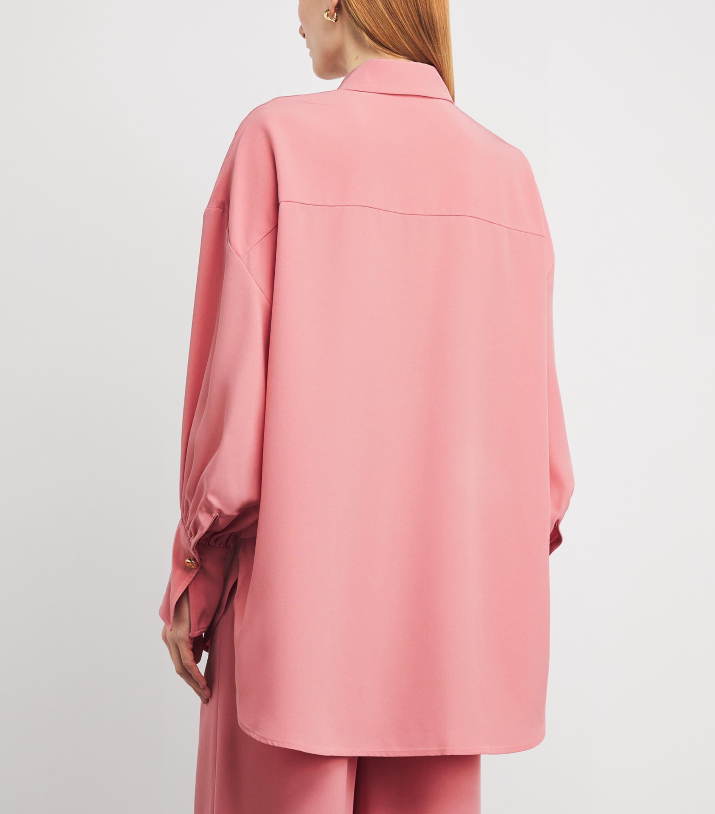 Joseph Womens Satin Camilia Blouse Blush Image 1