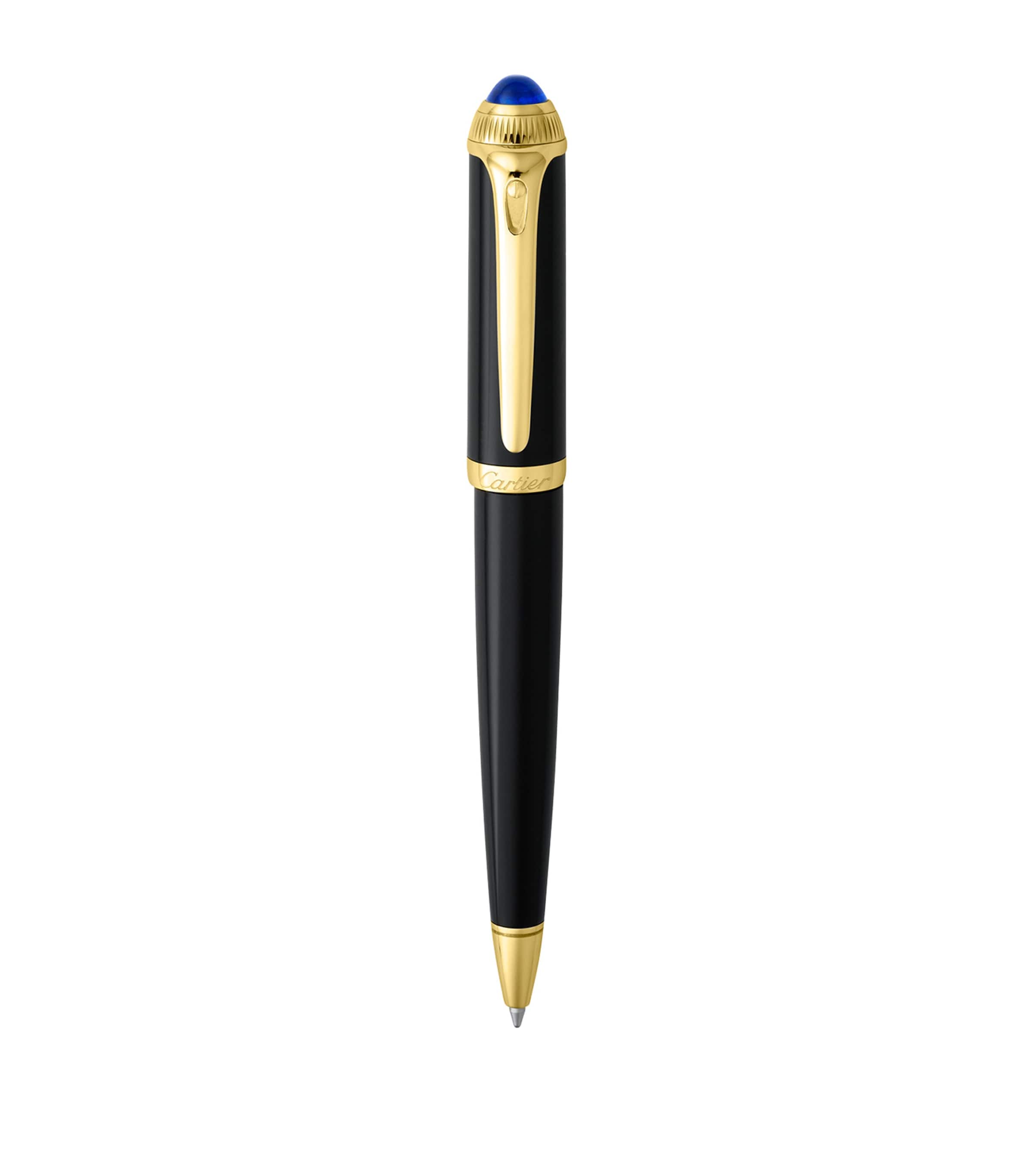 R de Cartier Ballpoint Pen BLACK & GOLD Image 1